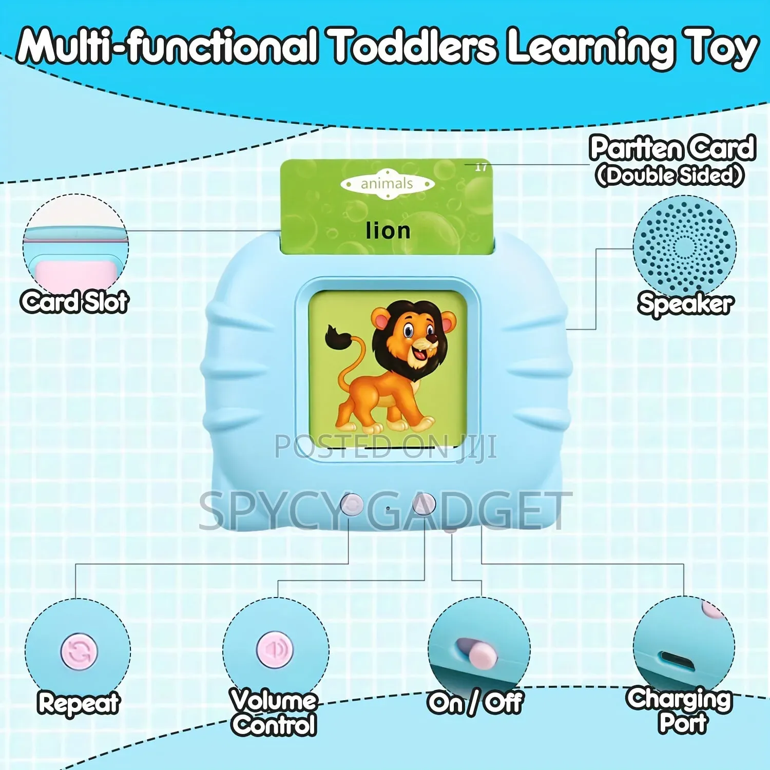 Words Pronunciation Early Educational Cards For Kids