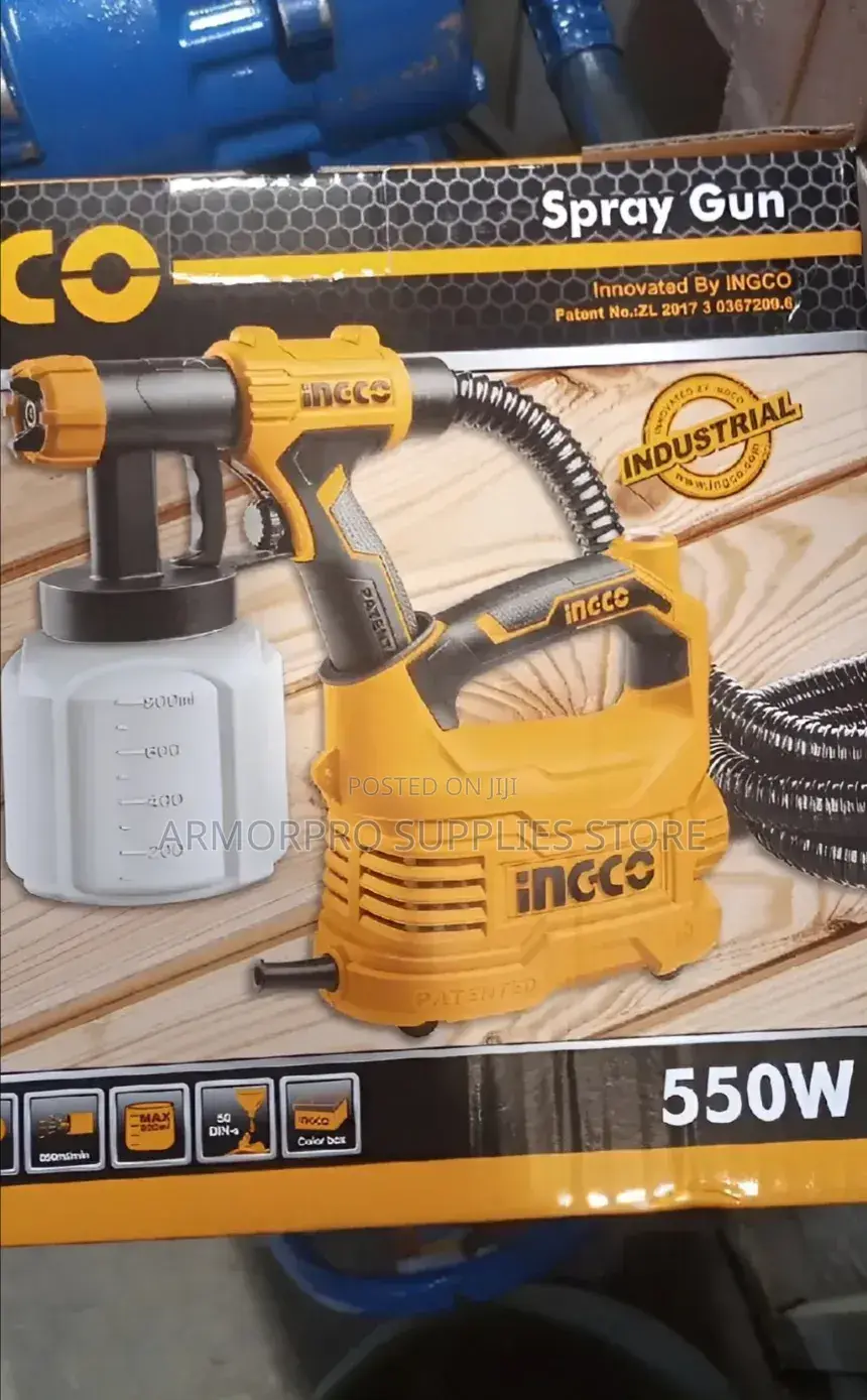 Ingco 550w HVLP Spray Gun (Model Spg5008)
