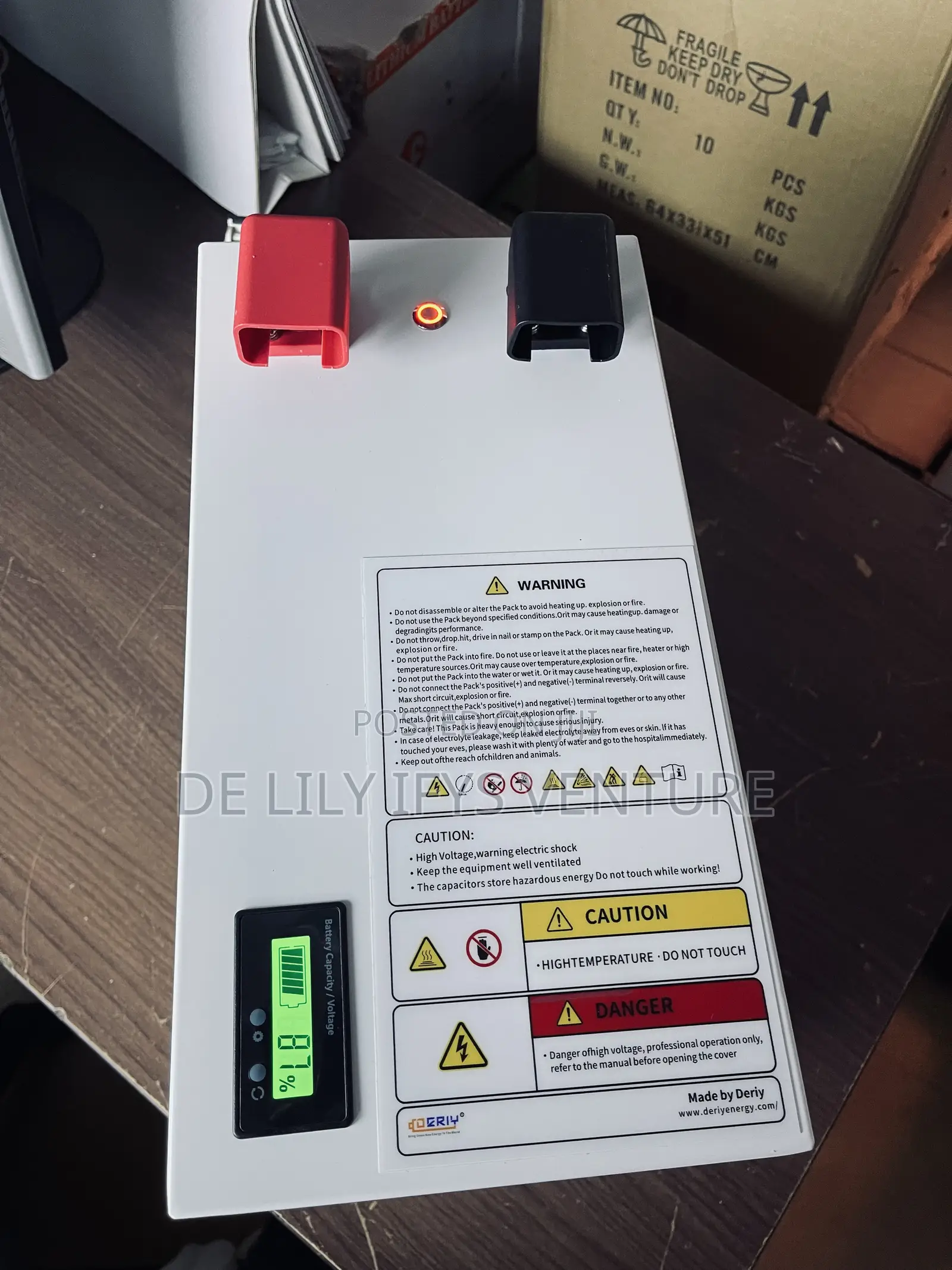 Deriy Lithium Battery 4kwh /12v