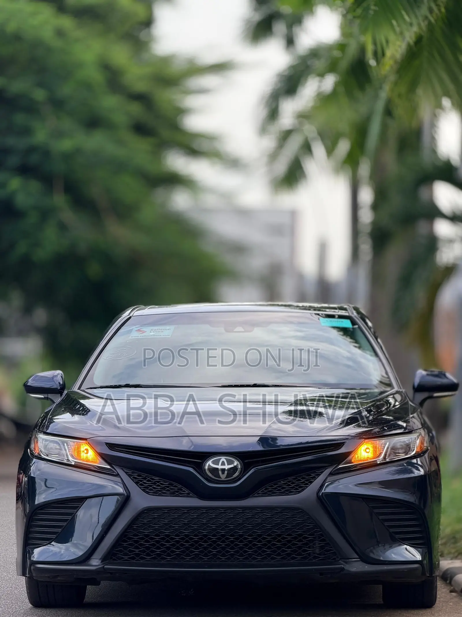 Toyota Camry SE (2.5L 4cyl 8A) 2019 Blue