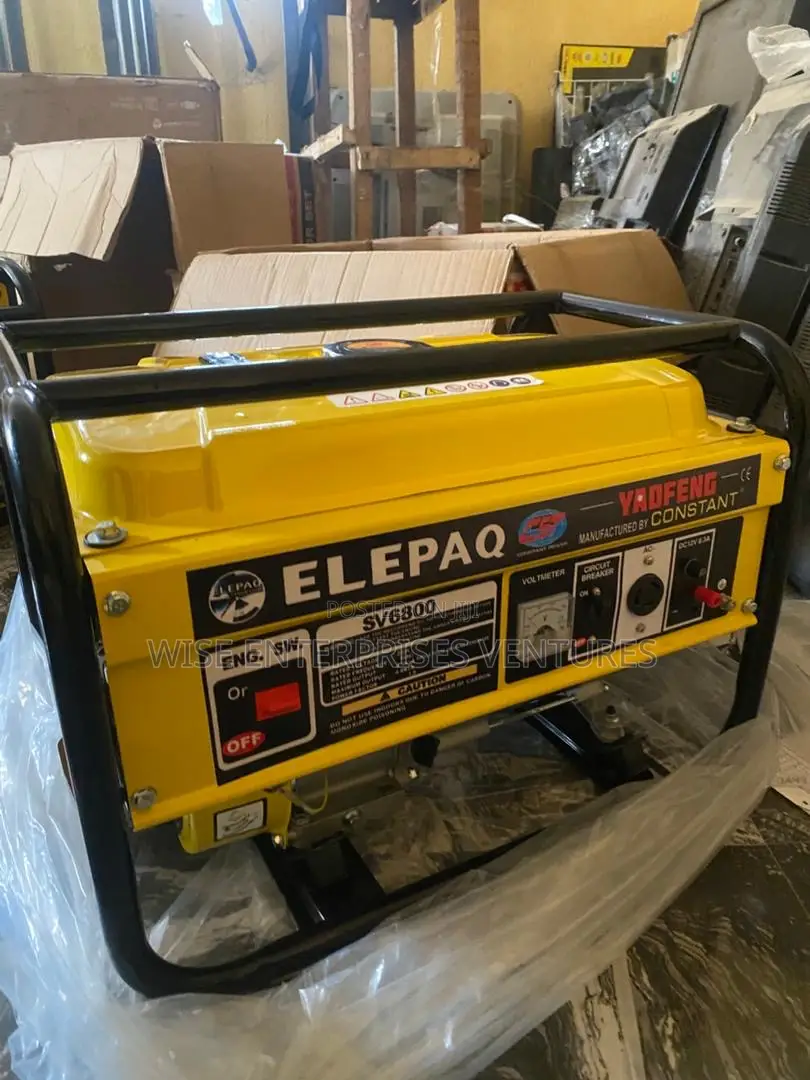 Elepaq Constant Generator 4.5kva 100% Copper Coil