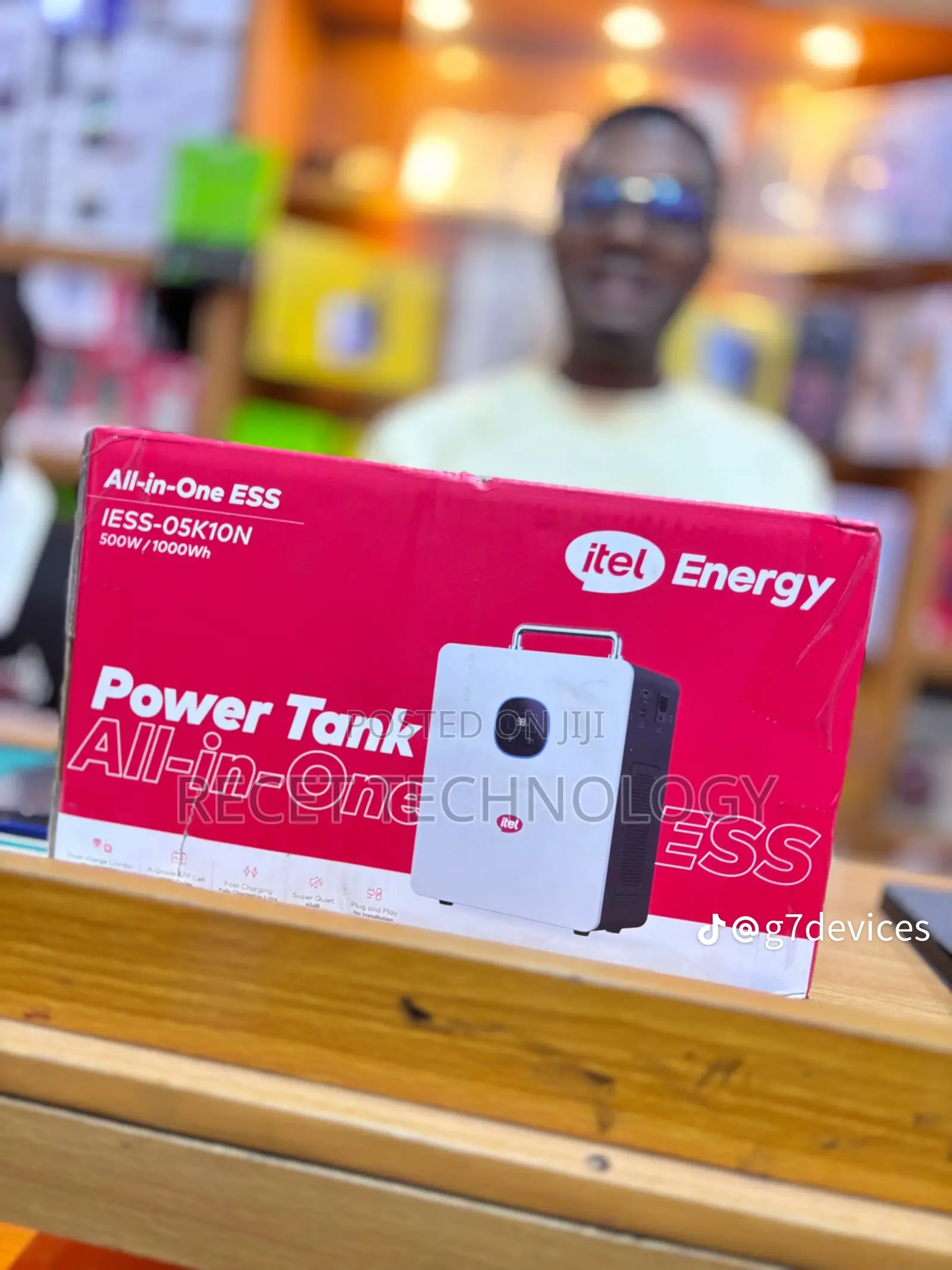 Itel Power Tank Energy