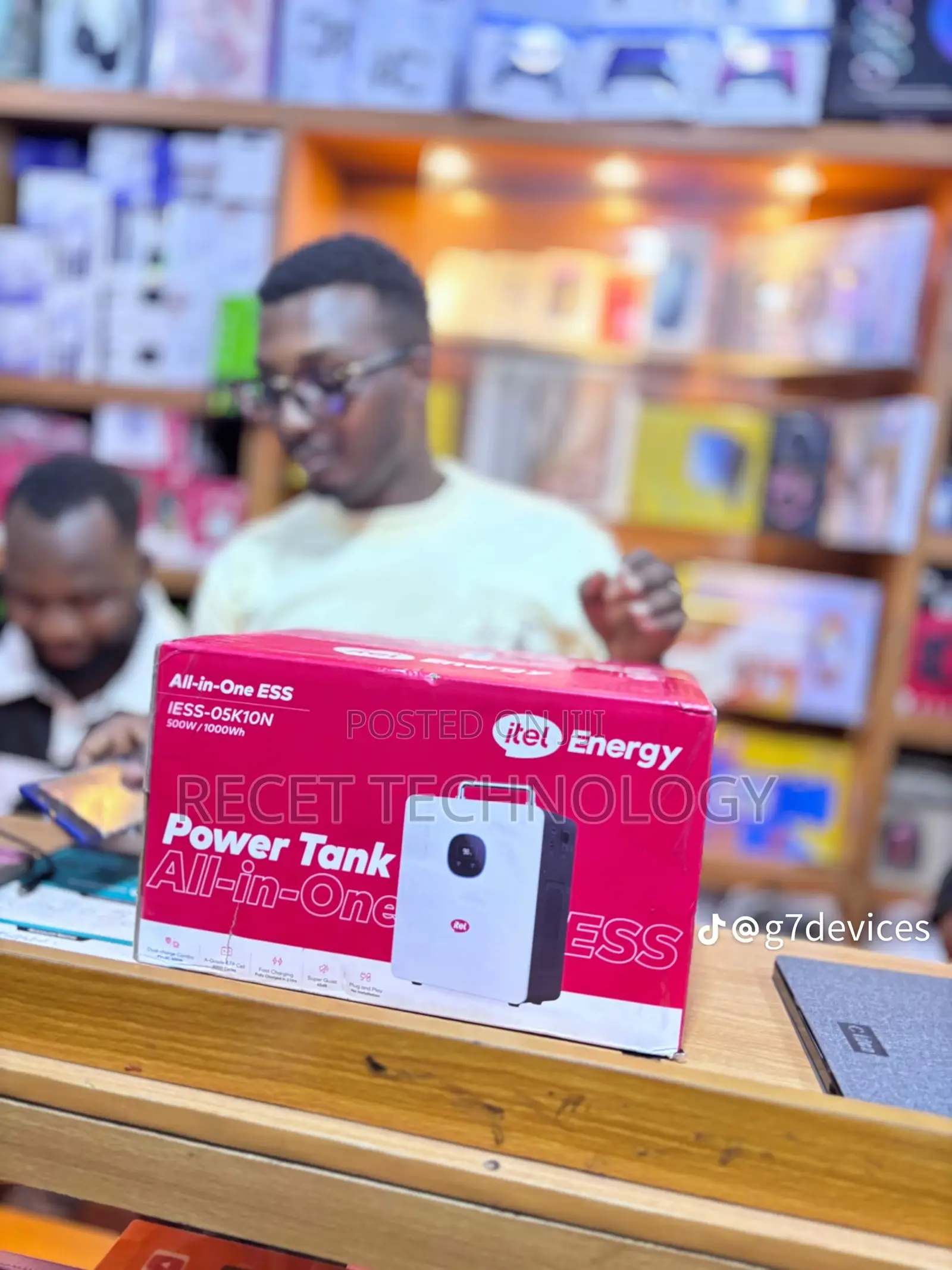 Itel Power Tank Energy