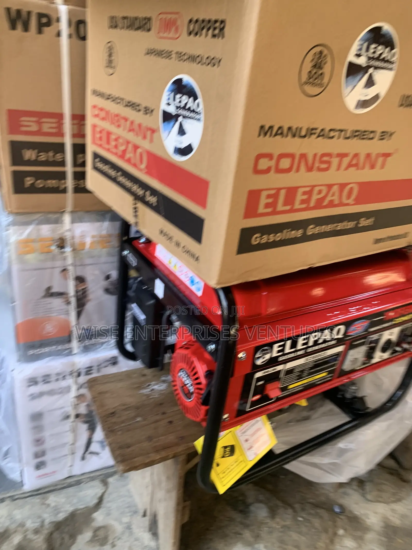 Elepaq Constant Generator 4.5kva 100% Copper Coil