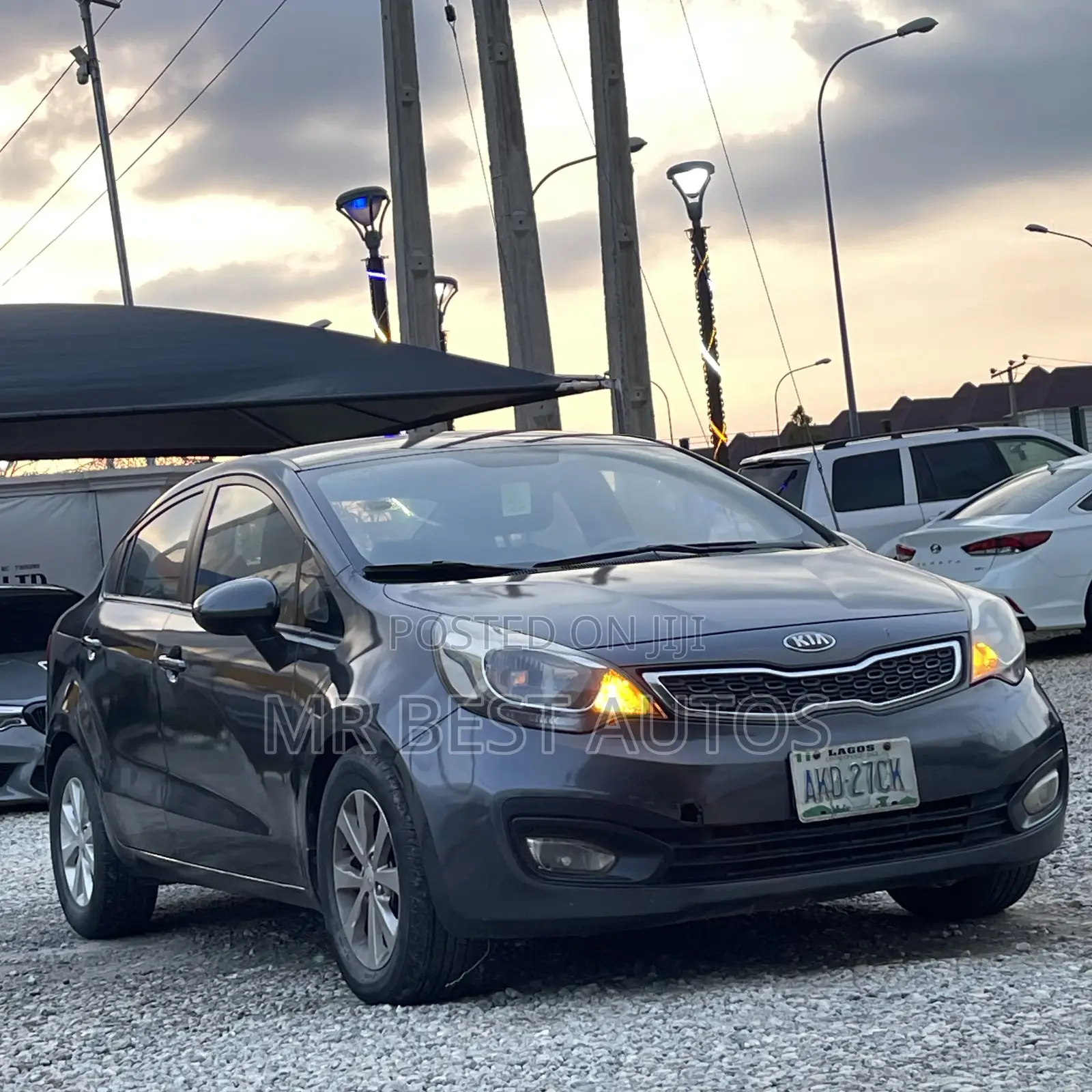 Kia Rio 2015 Gray