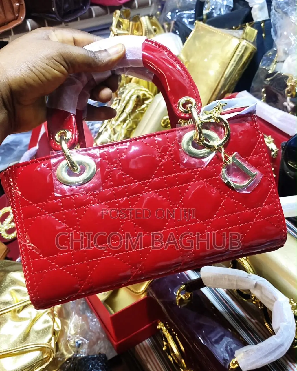 Burgundy Dior Bag