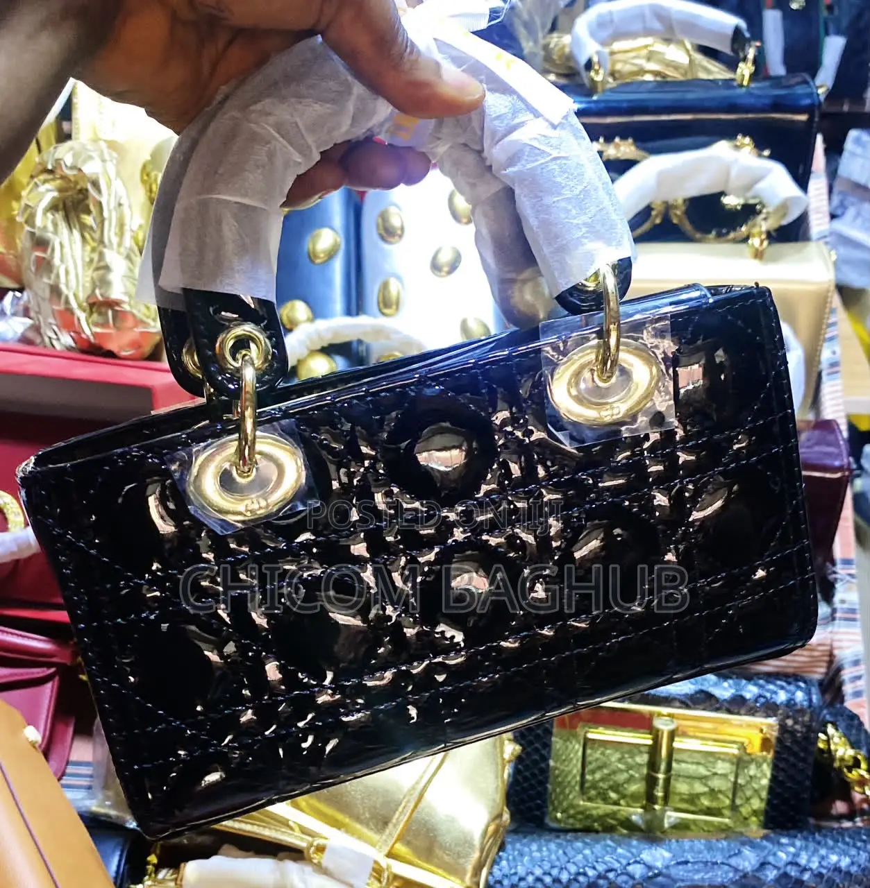 Burgundy Dior Bag