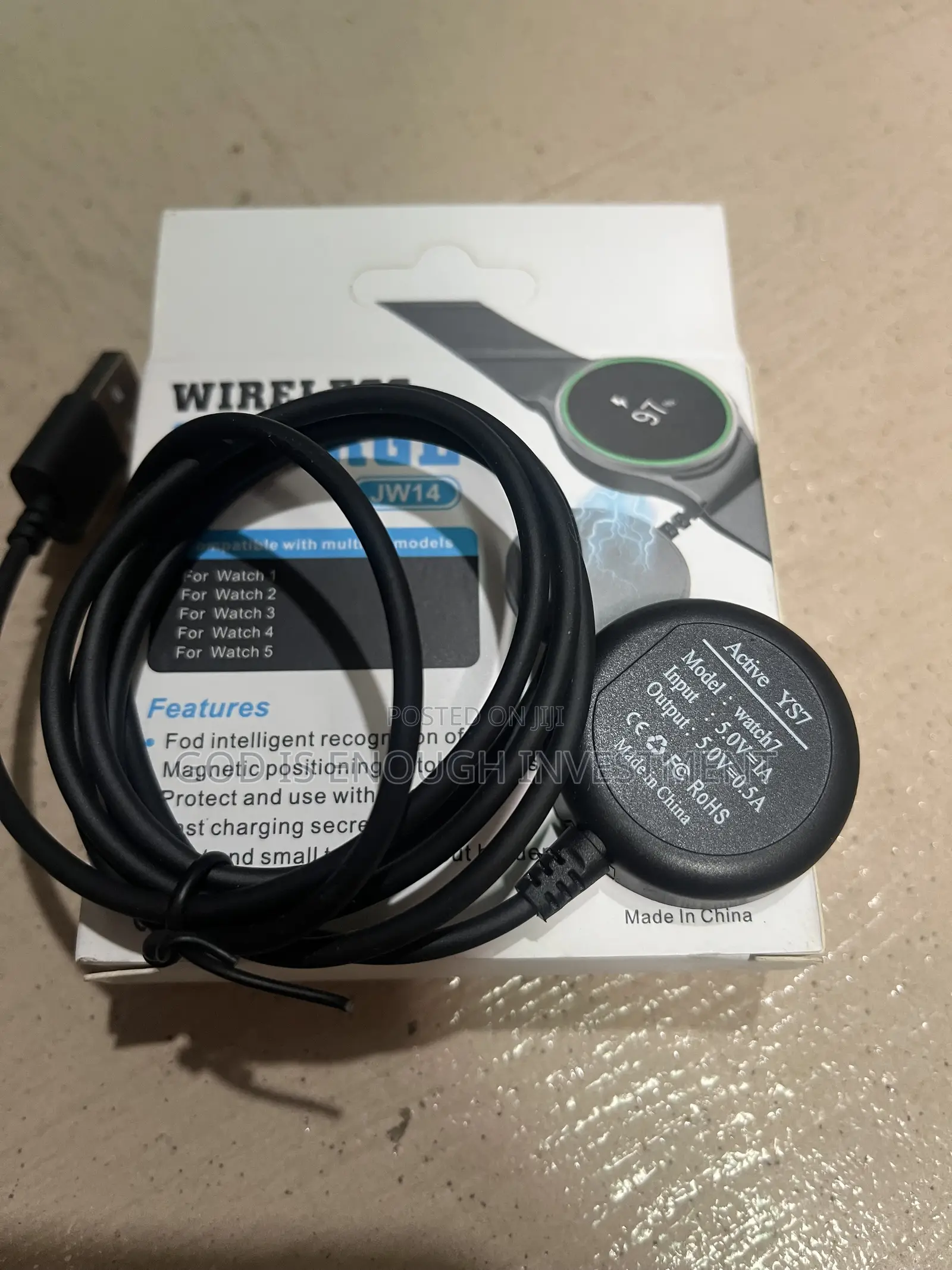 Jw-14 Samsung Galaxy Watch's Charger (Usb) Watch 1/2/3/4/5