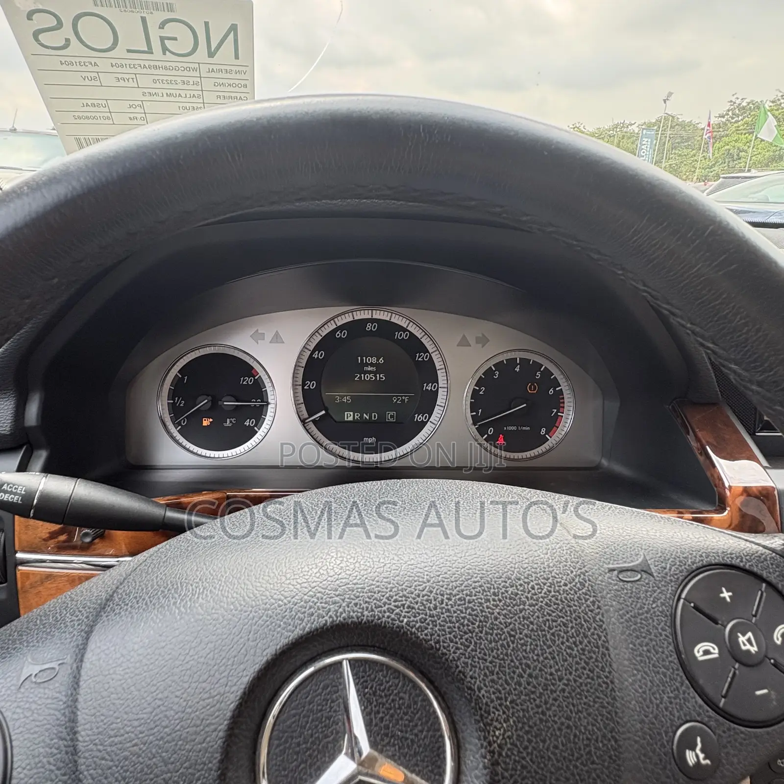 Mercedes-Benz GLK-Class 2009 Red