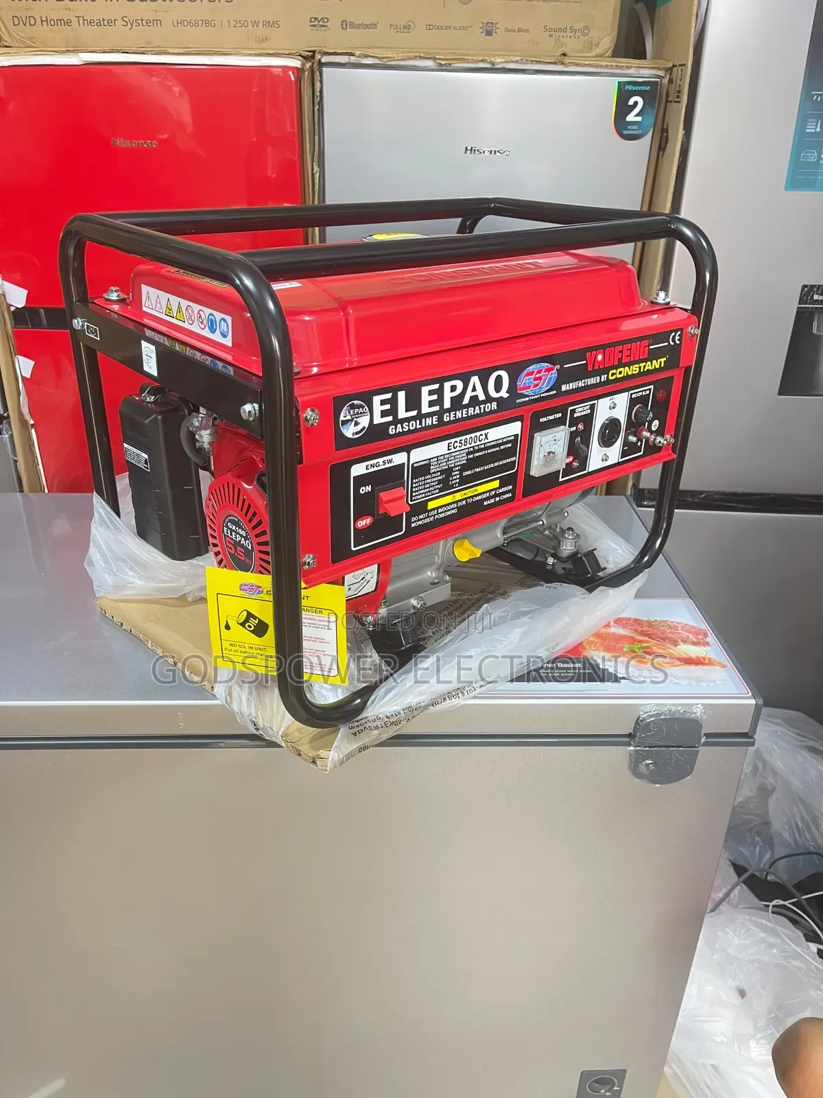Elepaq 2.8kva Gasoline Generators Copper Engine