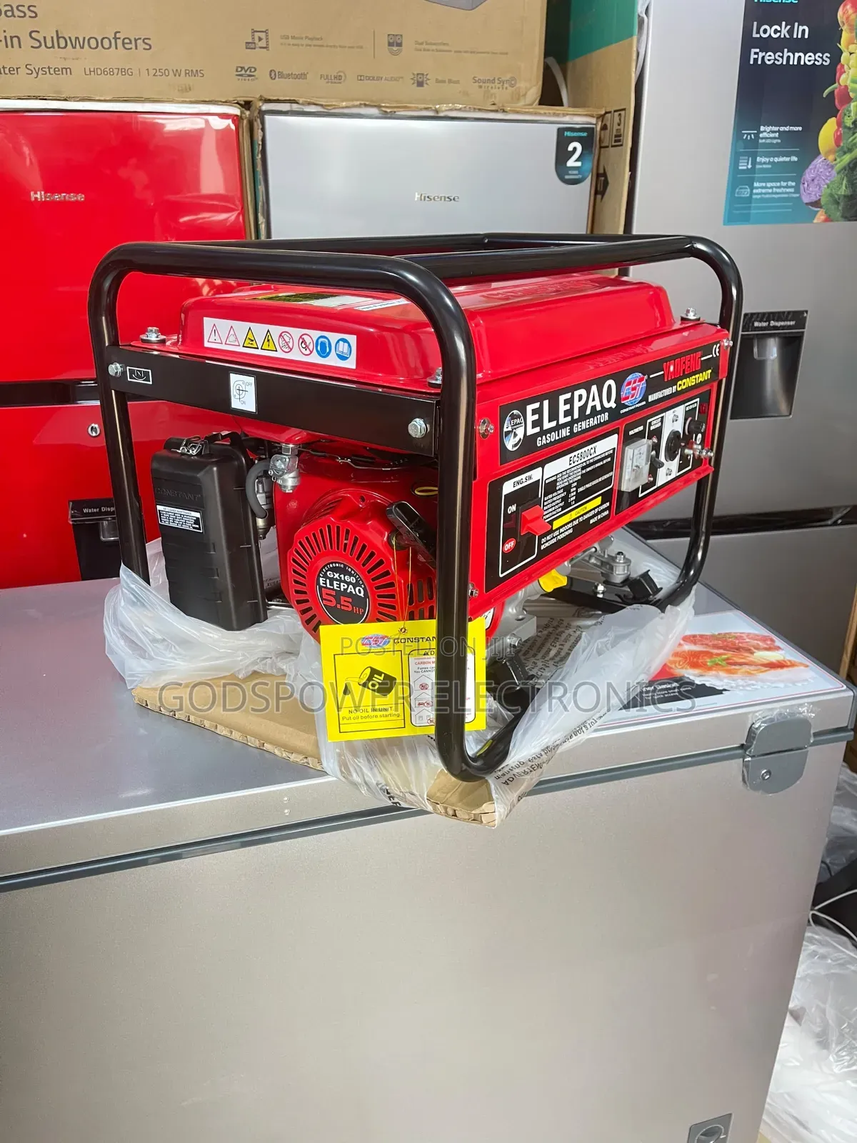 Elepaq 2.8kva Gasoline Generators Copper Engine