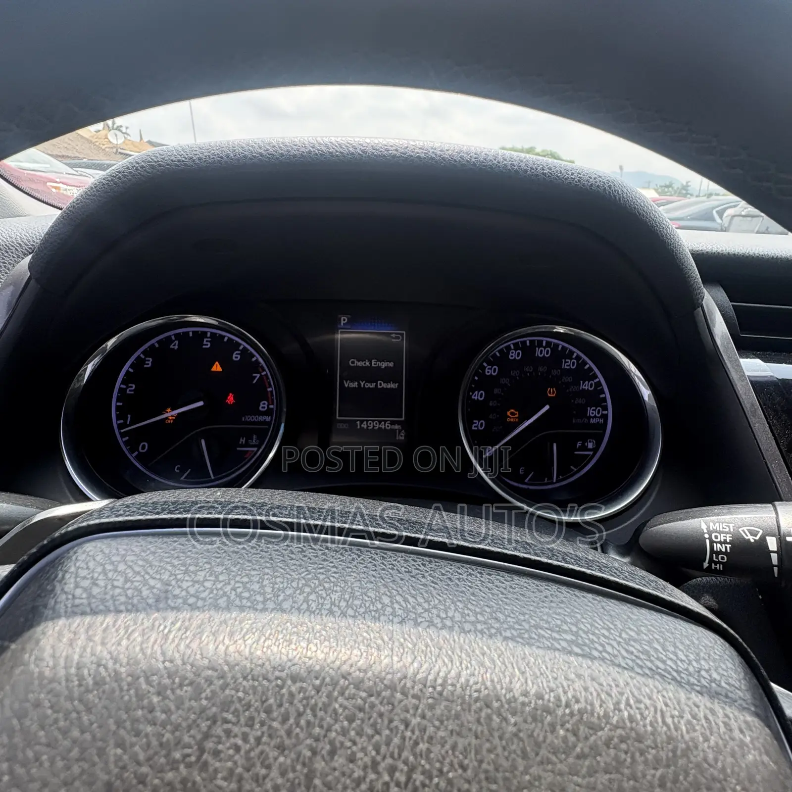 Toyota Camry SE (2.5L 4cyl 8A) 2019 Blue