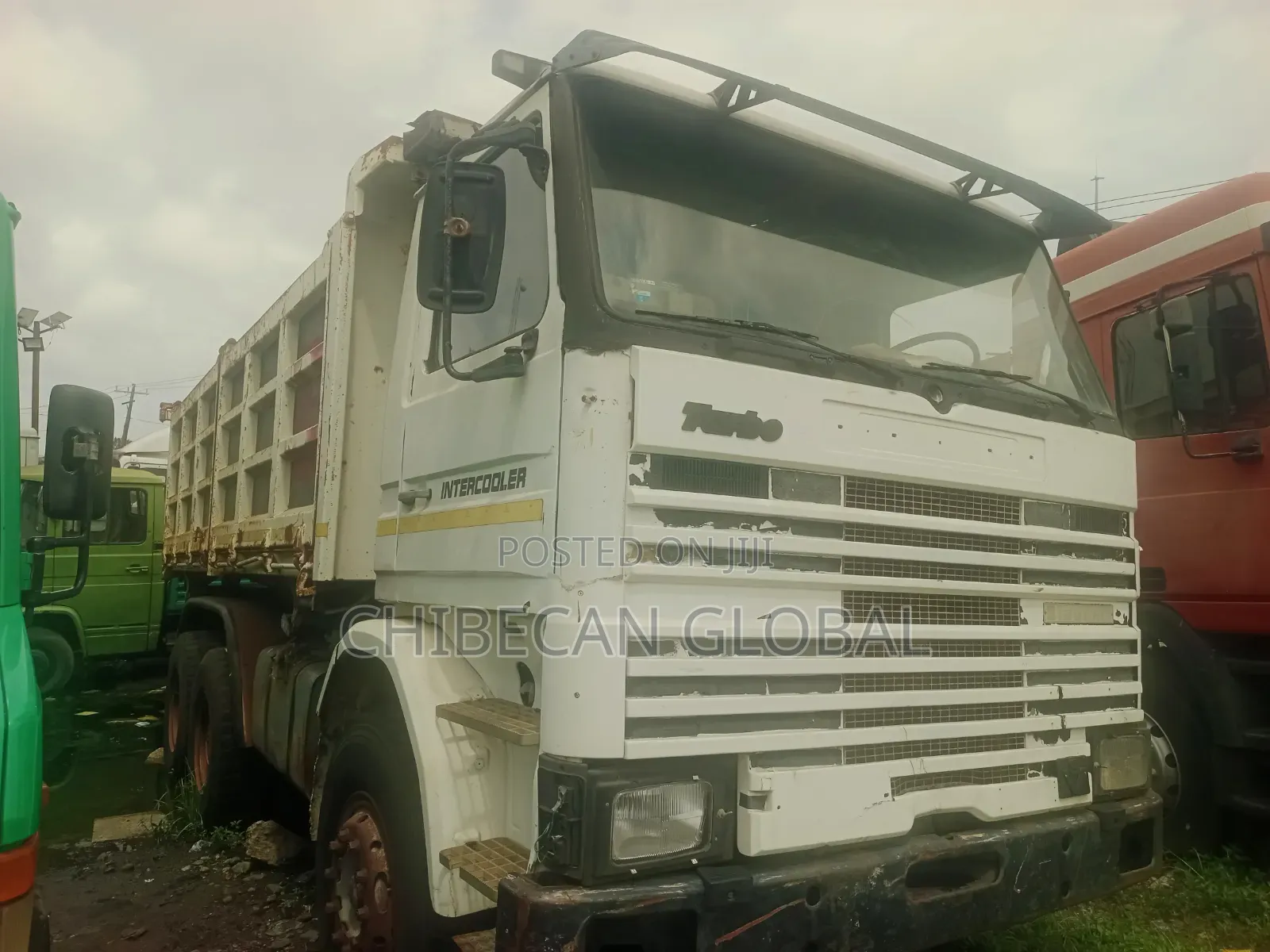 Scania 142h V8 Turbo Heavy Duty Tipper 10 Tyres (Tokunbo