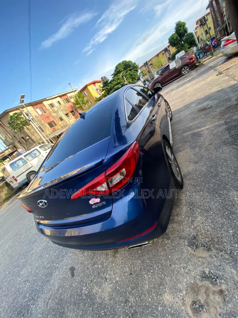 Hyundai Sonata 2015 Blue