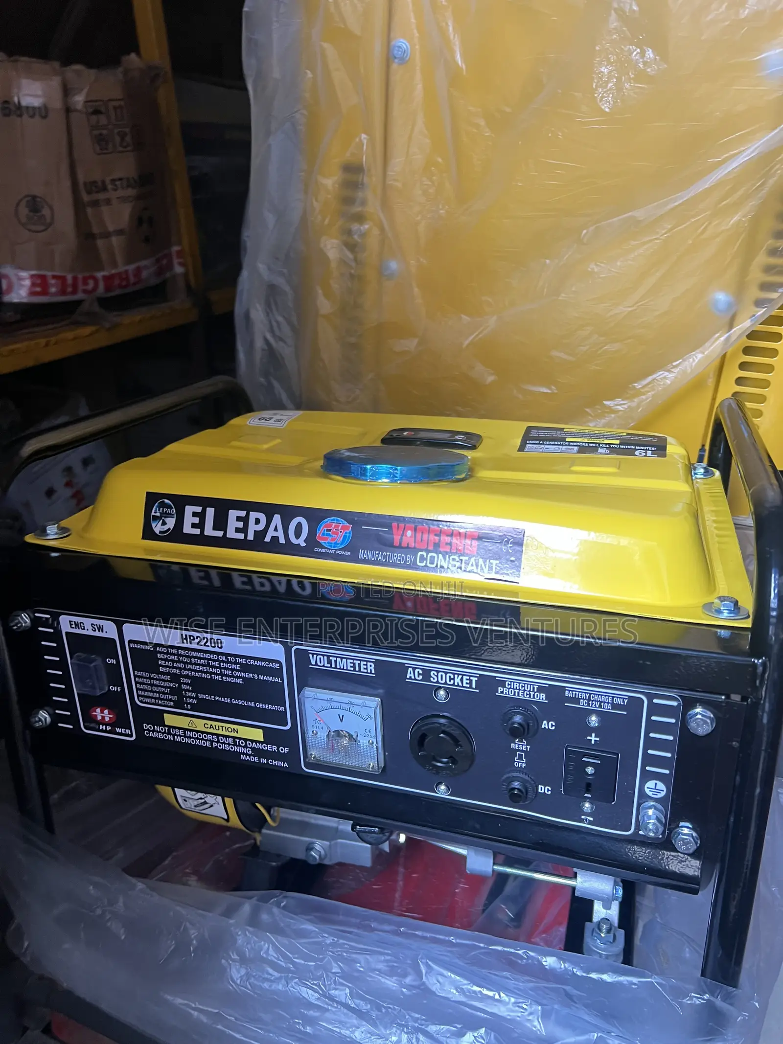 Elepaq Constant Generator 1.5kva 100% Copper Coil