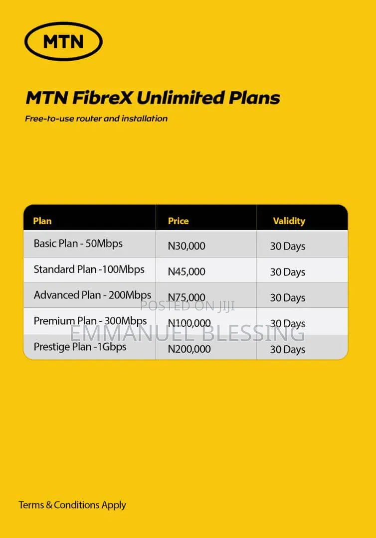 Unlimited Internet