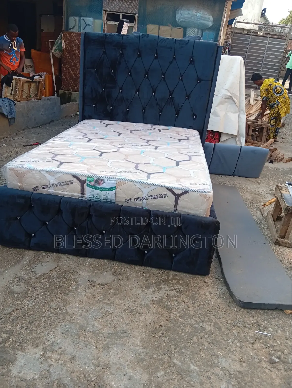 High Standards Bed Frame With Mattress