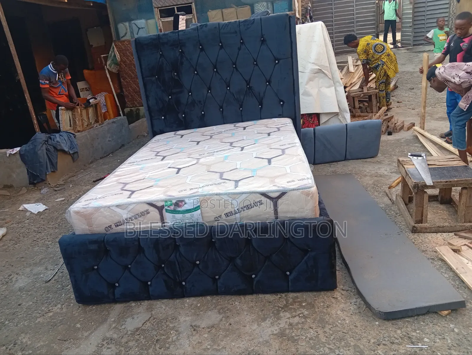High Standards Bed Frame With Mattress