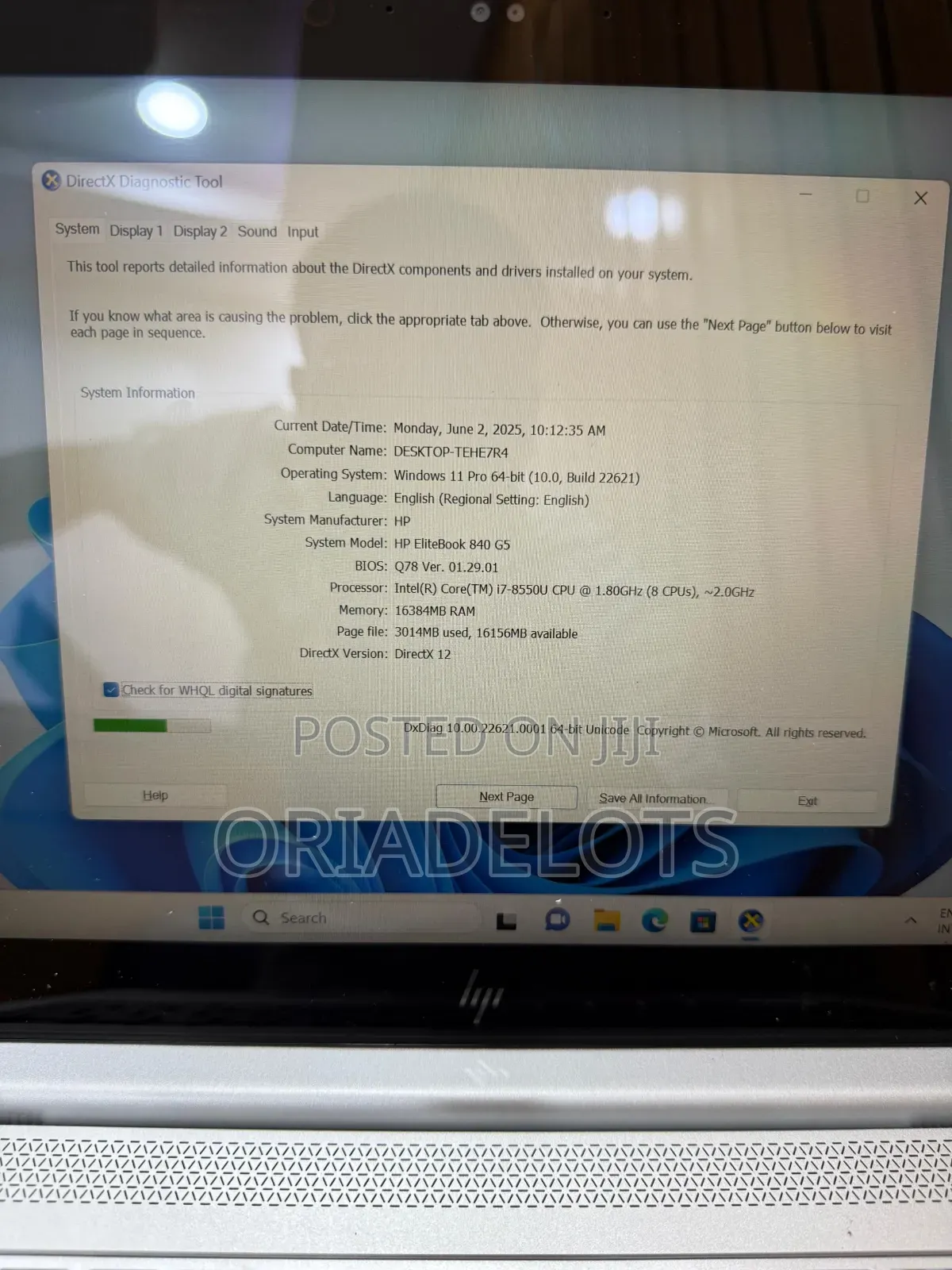 Laptop HP EliteBook 840 G5 16GB Intel Core i7 SSD 512GB