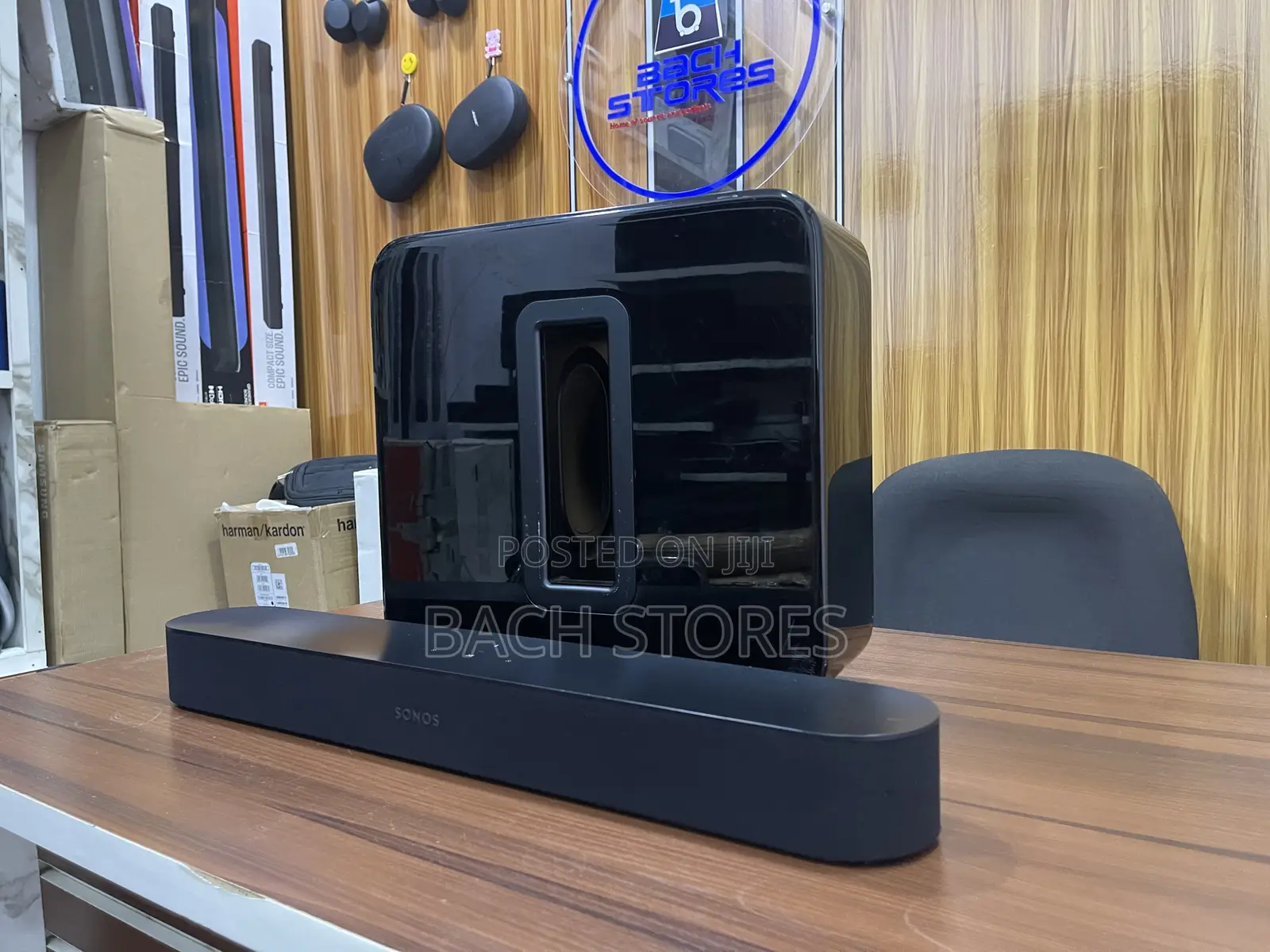 Sonos Beam Gen 1 With the Sonos Gen 2 Subwoofer