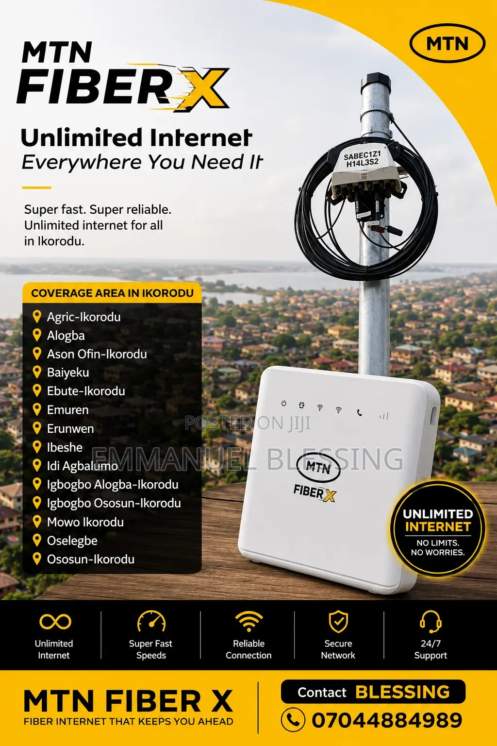 Lagos Only Fibre X