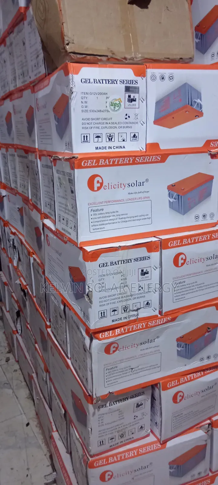 Dry Cell Battery 200ah
