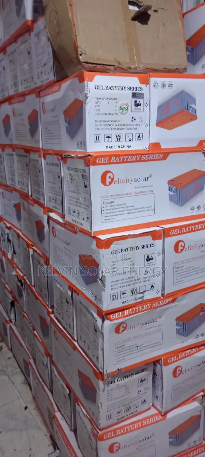 Dry Cell Battery 200ah
