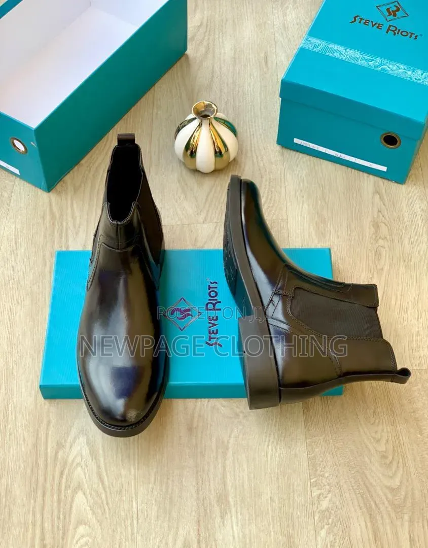 Make Every Step Speak With Premium Leather Chelsea Boots for Men