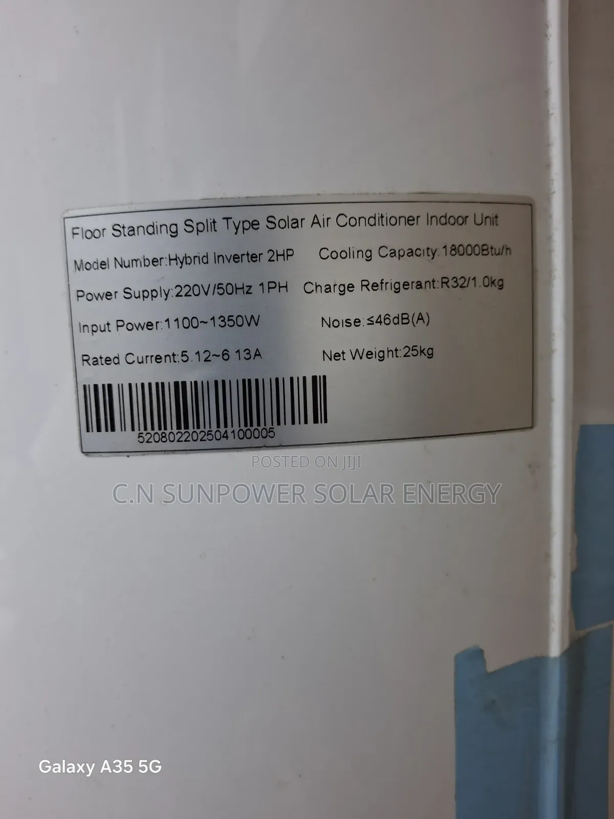 2hp D.C Air-Condition