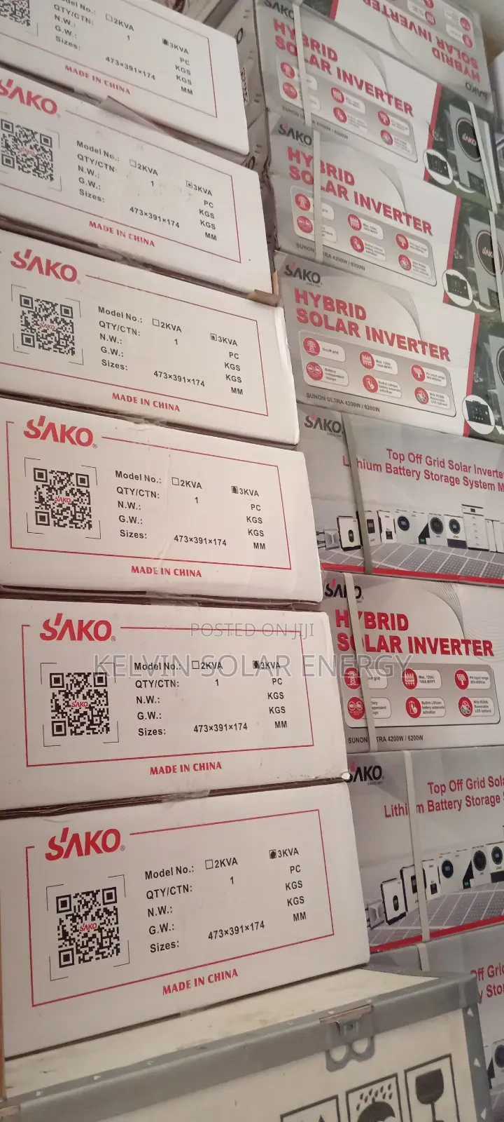 3kva Sako Hybrid Inverter 24v