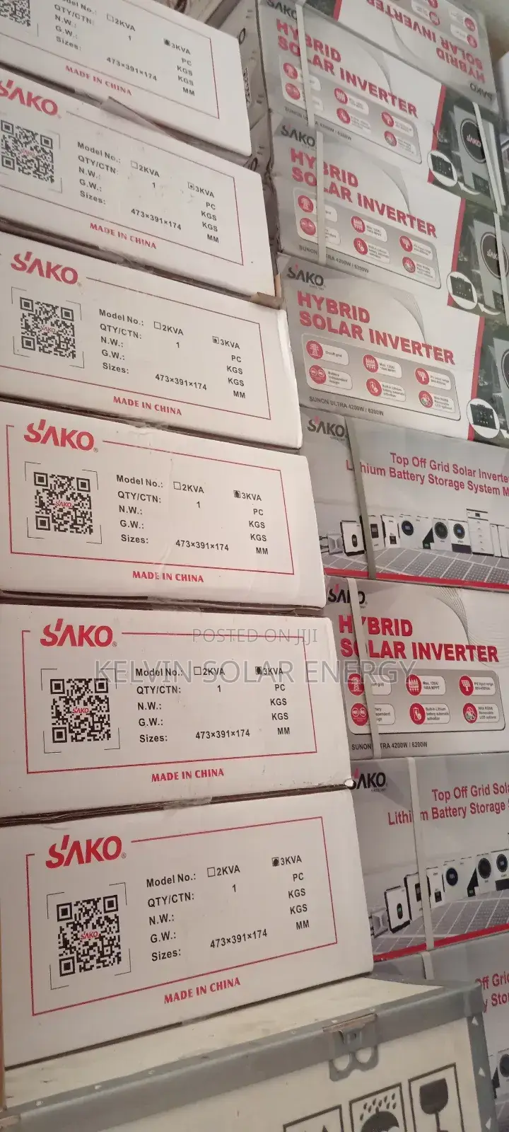 3kva Sako Hybrid Inverter 24v