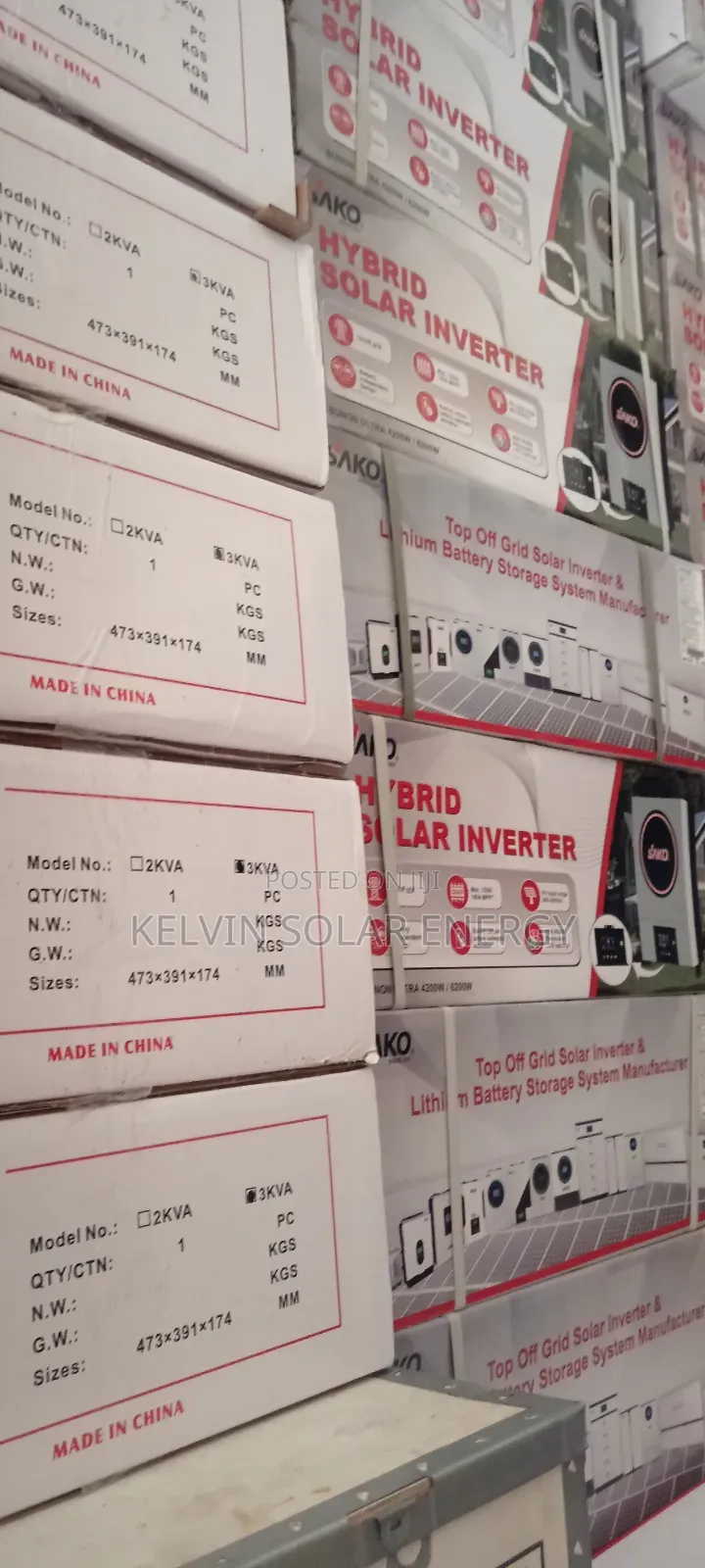 3kva Sako Hybrid Inverter 24v