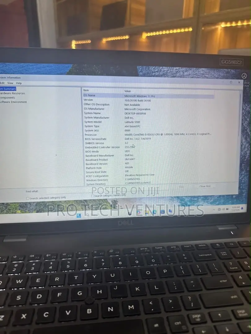 Laptop Dell Latitude 5500 8GB Intel Core i5 SSD 256GB
