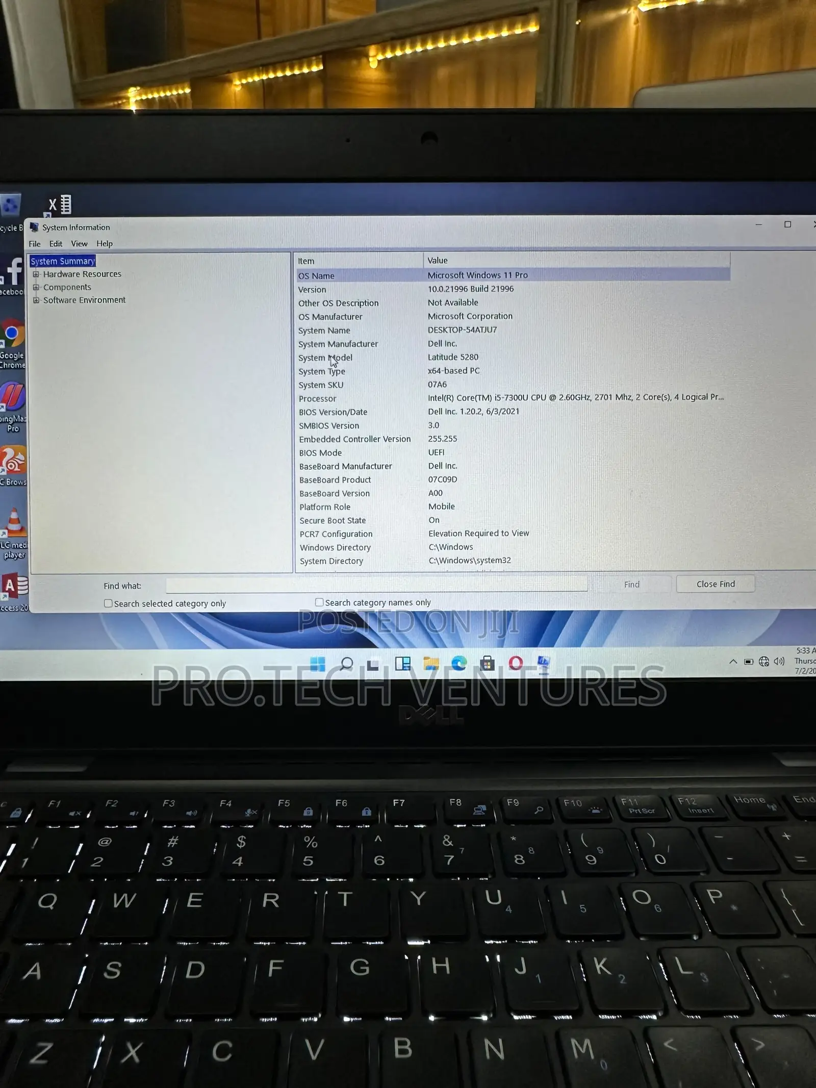 Laptop Dell Latitude E5270 8GB Intel Core i5 SSD 256GB