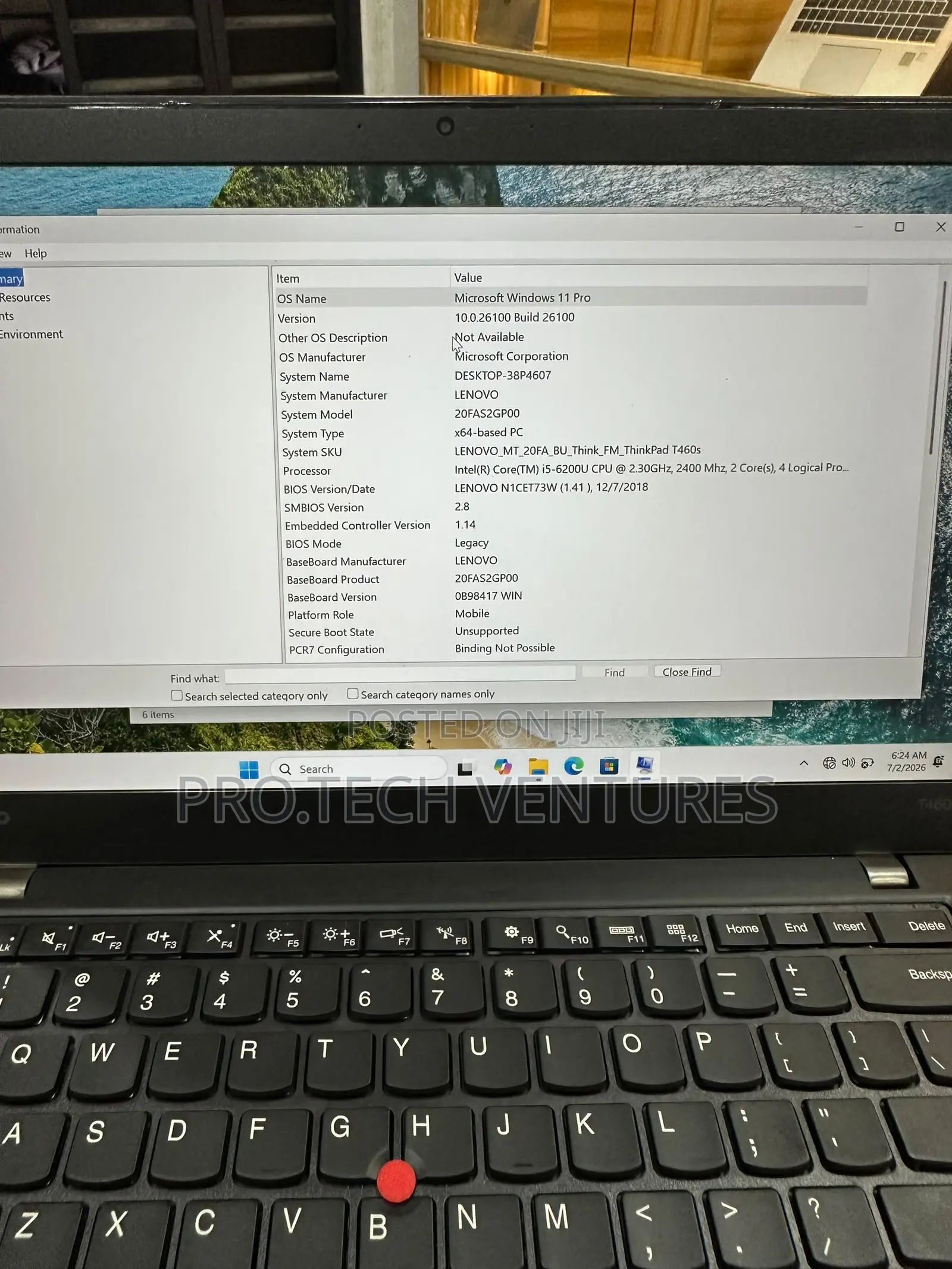 Laptop Lenovo ThinkPad T460s 8GB Intel Core i5 SSD 256GB