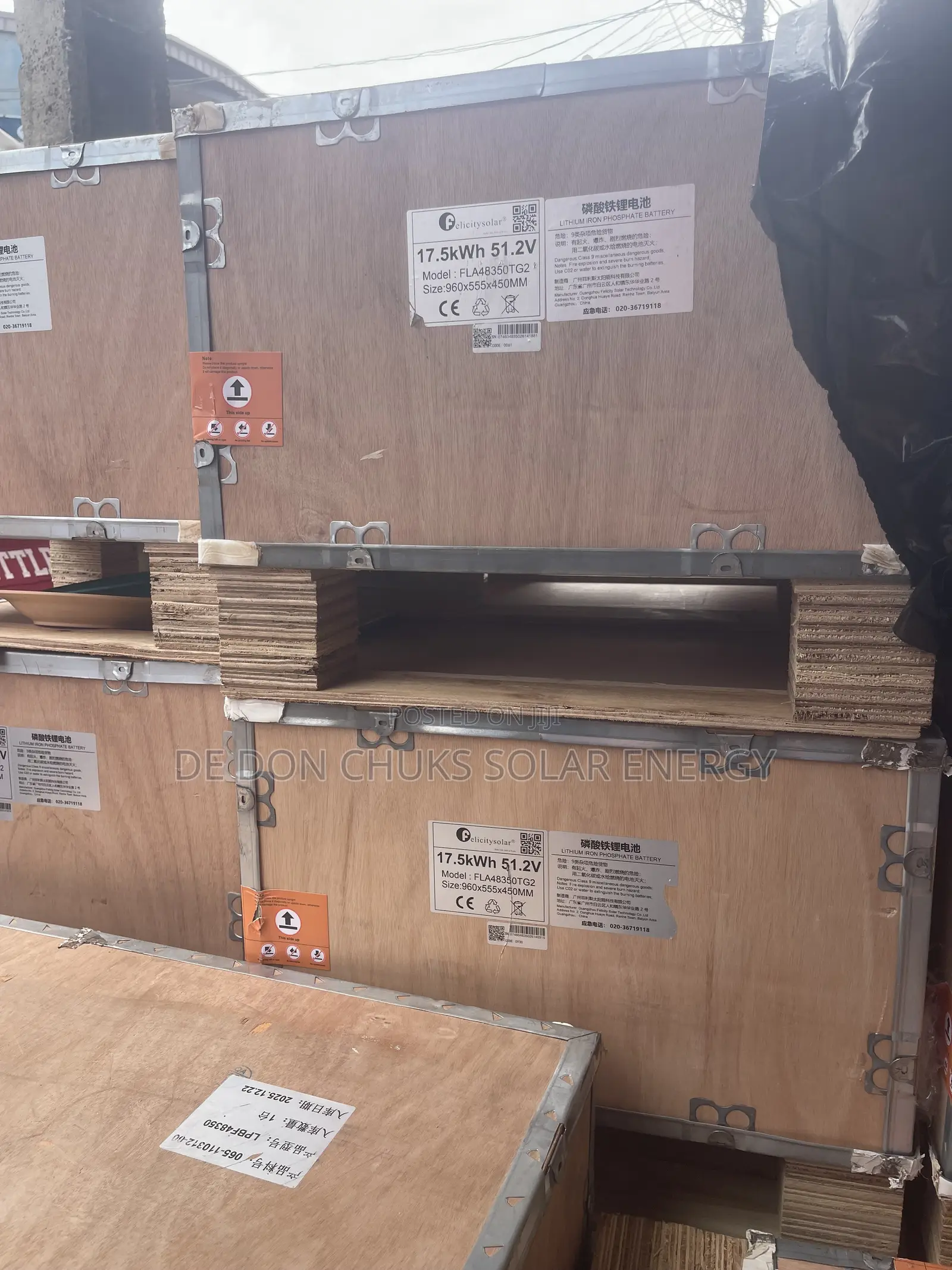 17.5kwh 51.2v Felicity Lithium Battery 350ah Tg2