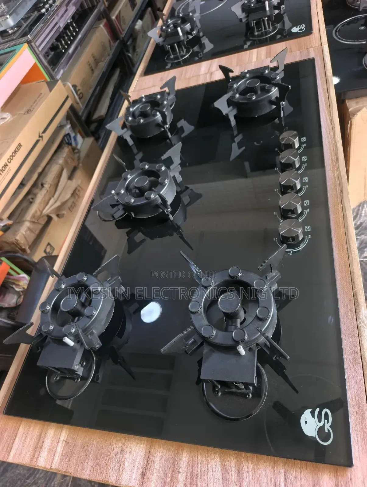 Original Gs Built-in Turkish Design Flips Up 5 Burners Gas Cooker
