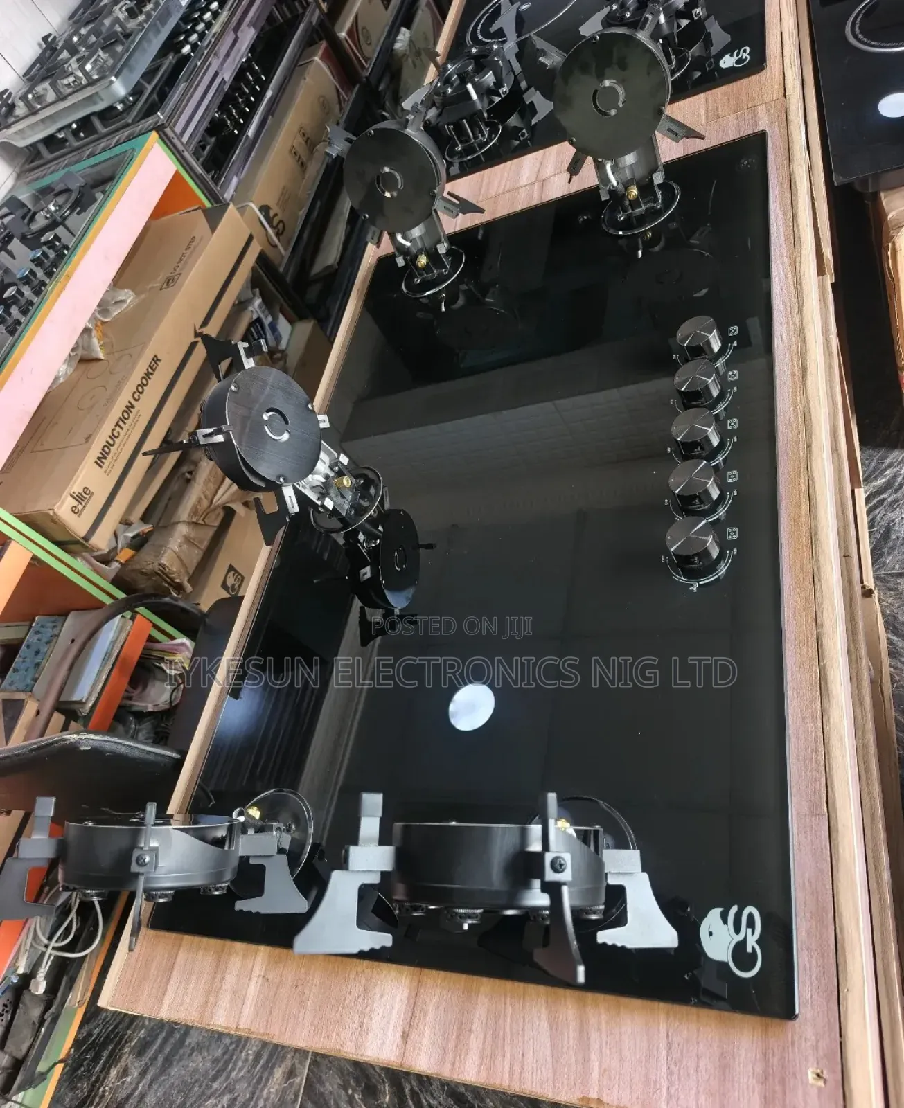 Original Gs 90cm Inbuilt Cabinet Flips Up 5 Burners Gas Cooker Hob Etc