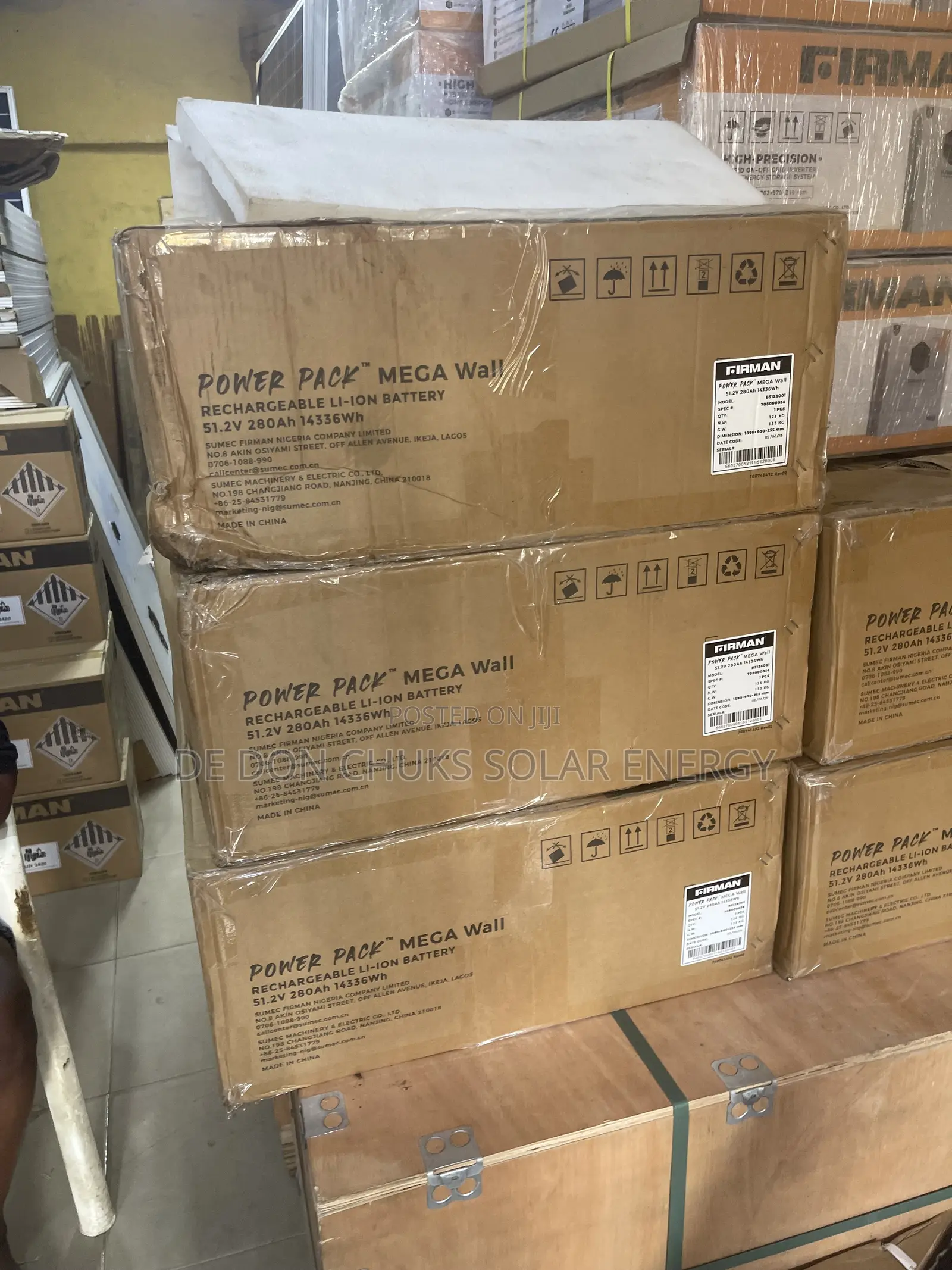 15kwh 51.2v Firman Lithium Battery