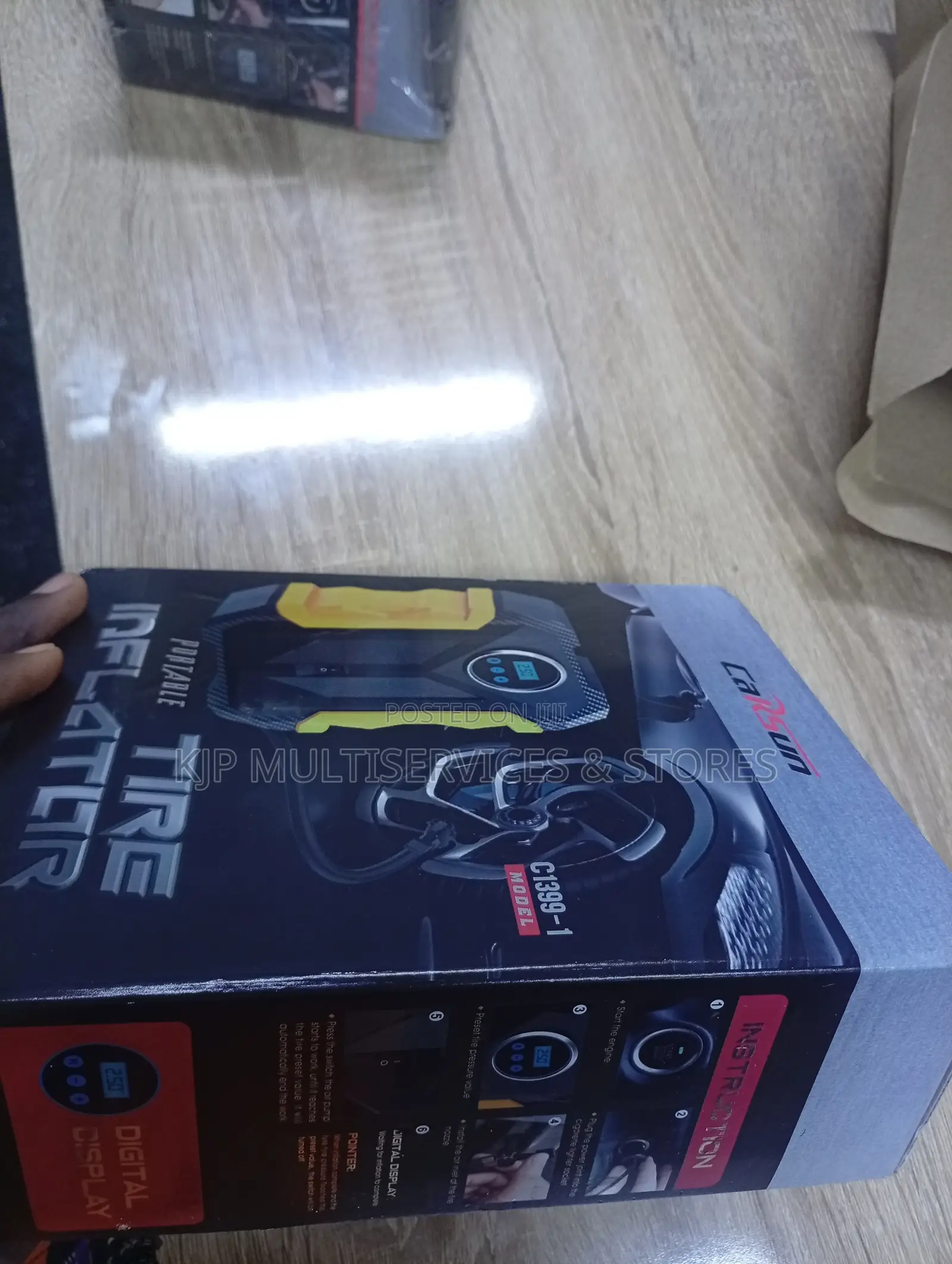 Automatic Car Tyre Pump (Digital)