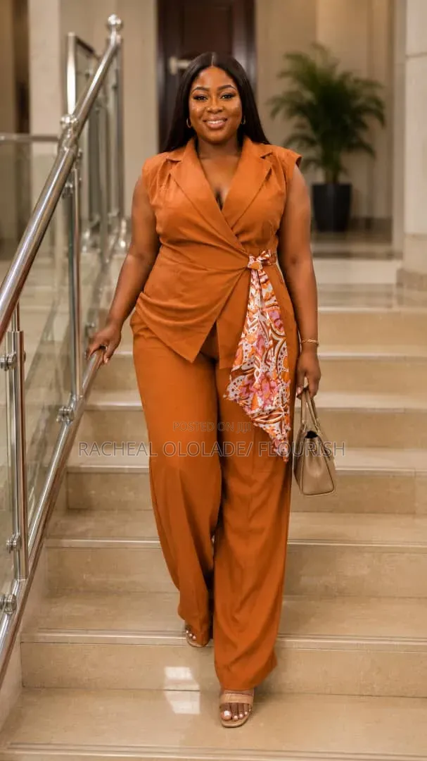 Elegant Female 2 Pieces Dress