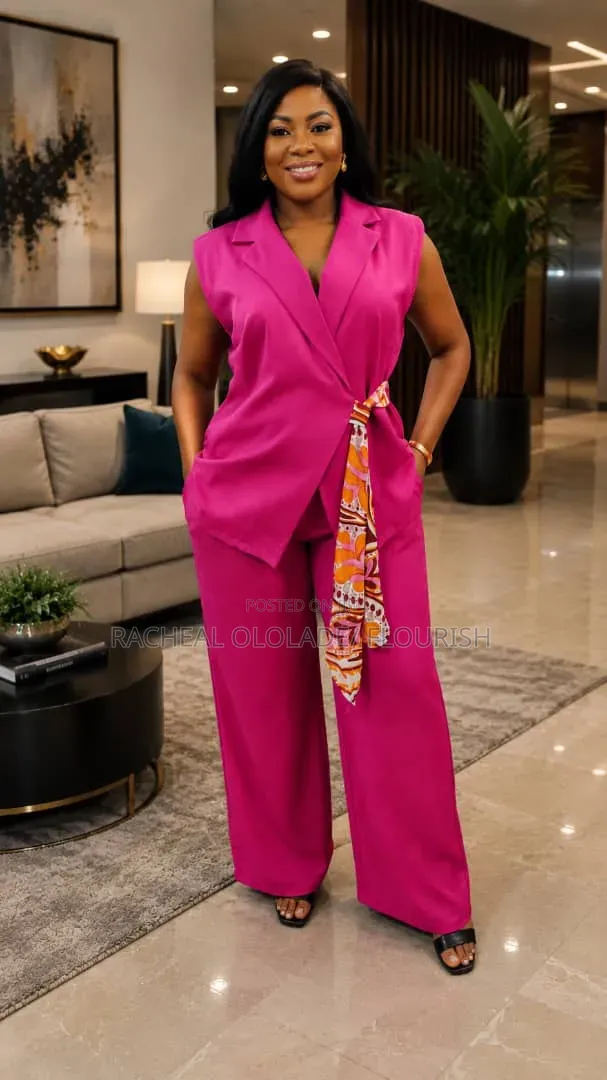 Elegant Female 2 Pieces Dress