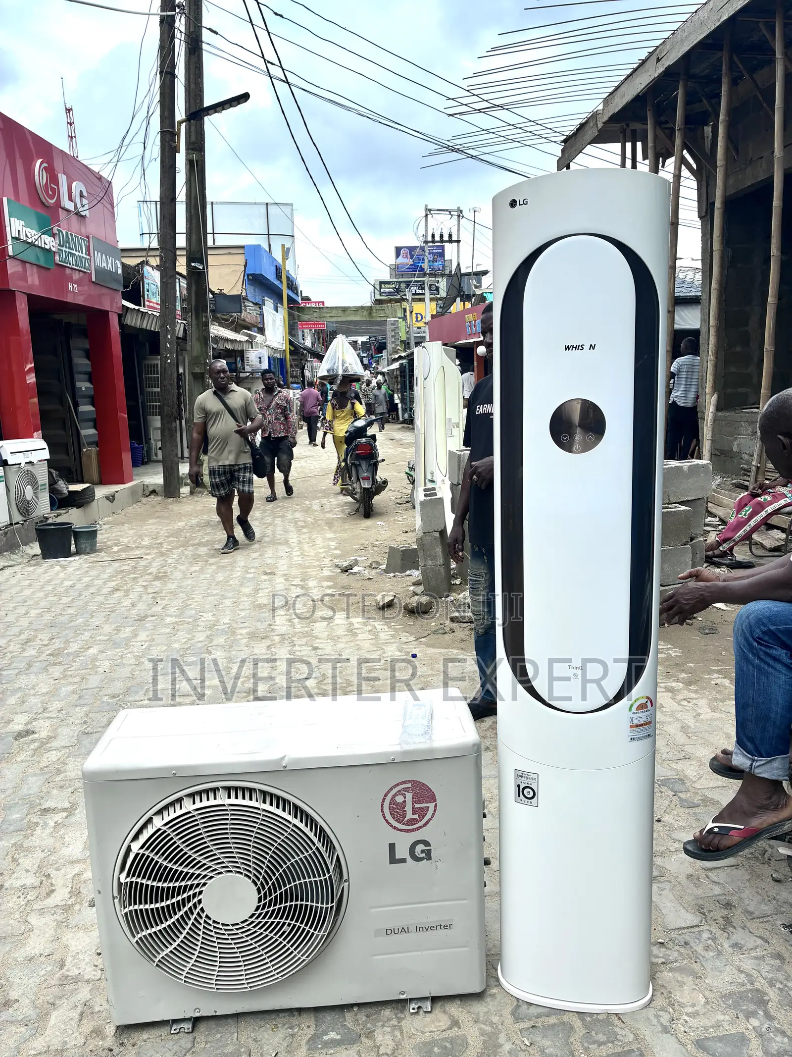 Floor Standing Lg Inverter Air Conditioner (Tower)