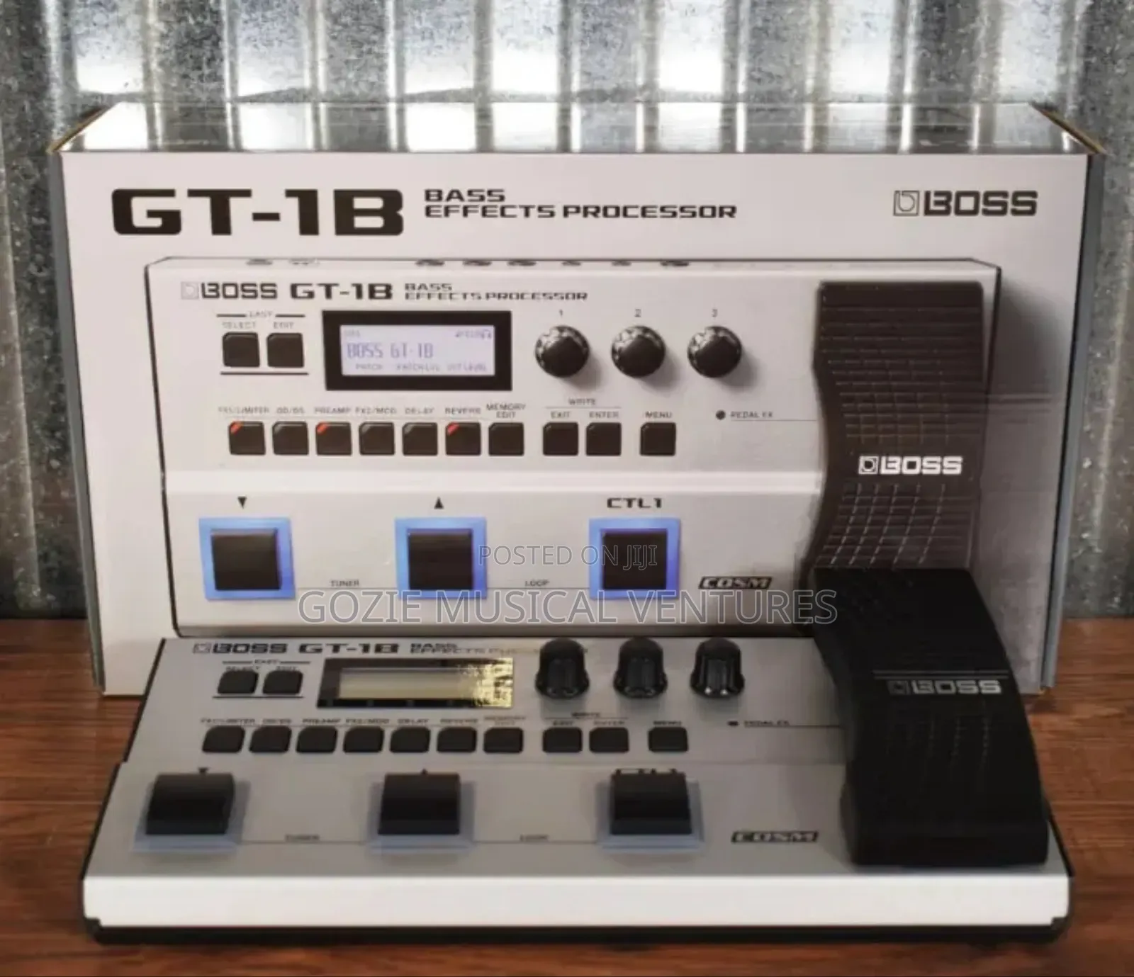 Boss Gt-1b Guitar Effect Pedal Working Perfectly