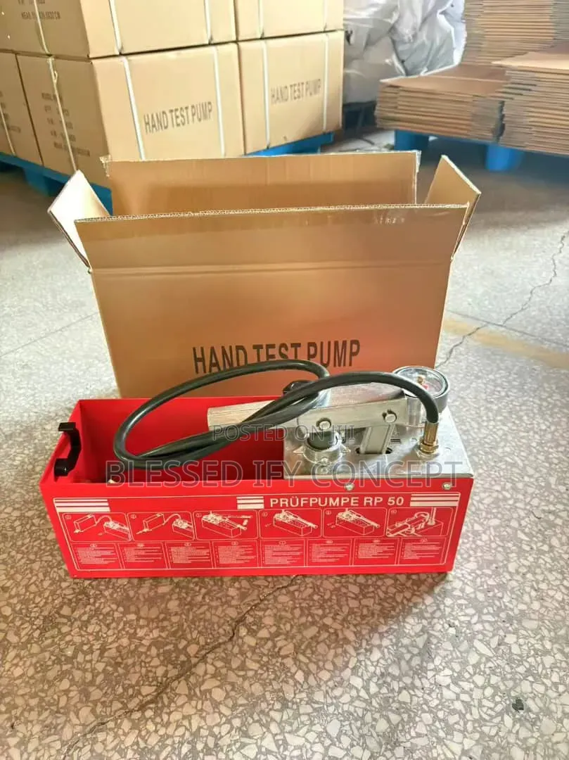 Hand Test Pump, Testing Bucket