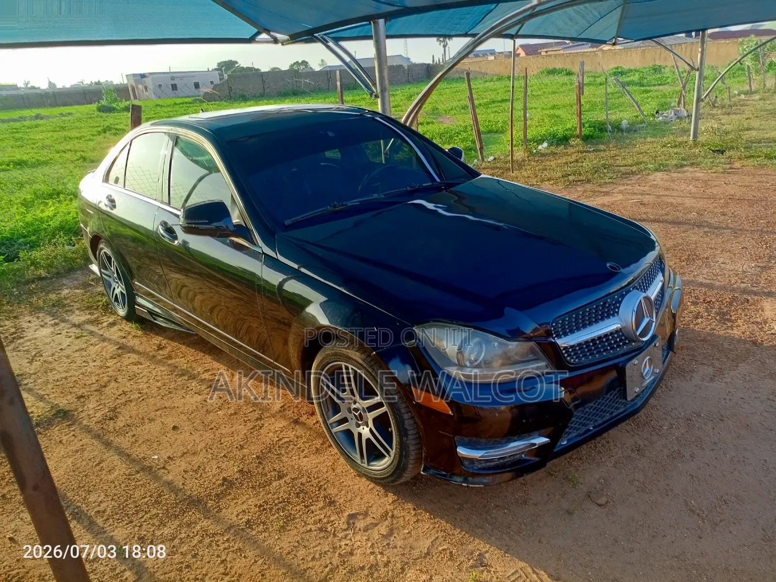 Mercedes-Benz C350 2008 Black