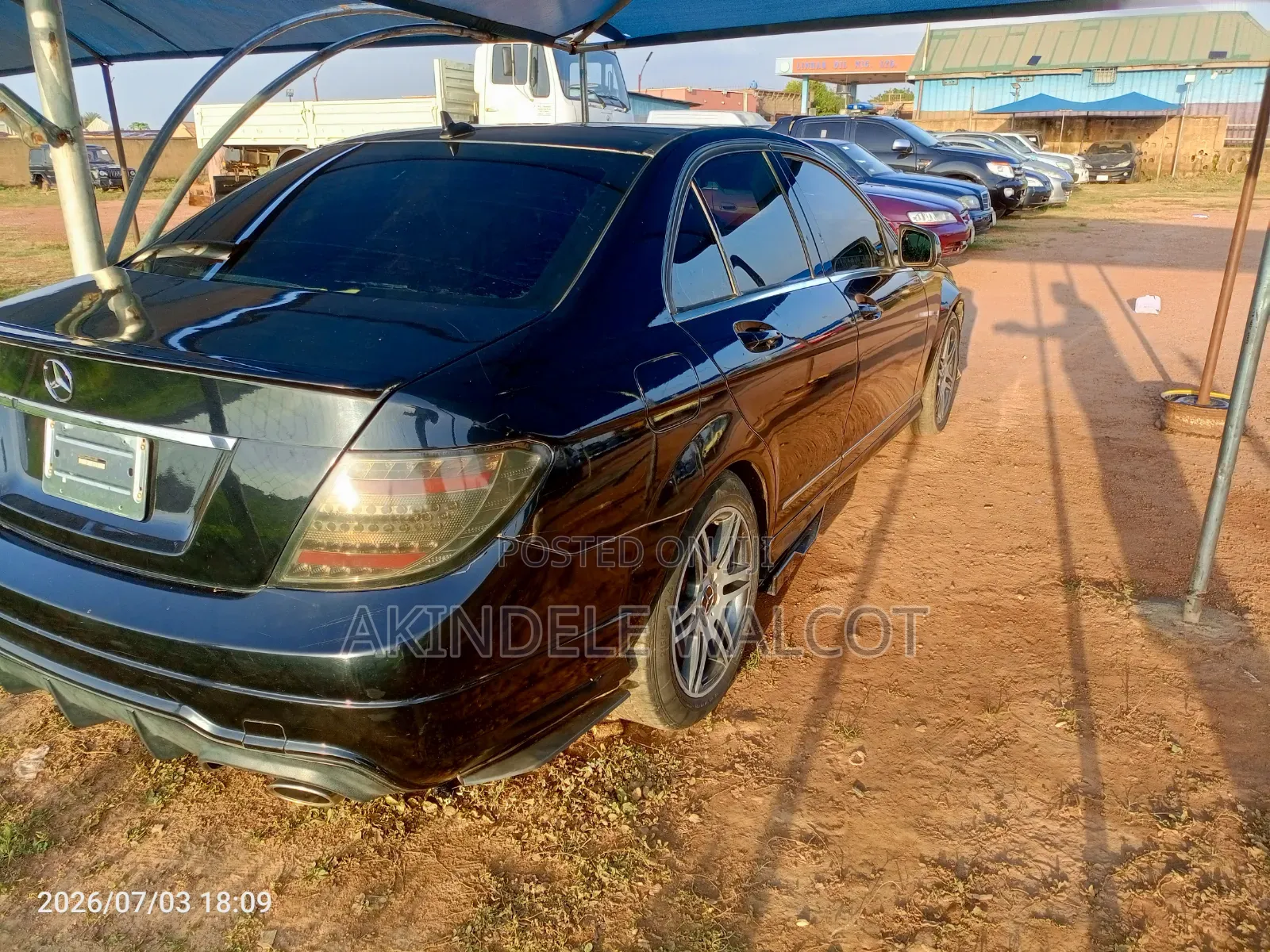 Mercedes-Benz C350 2008 Black