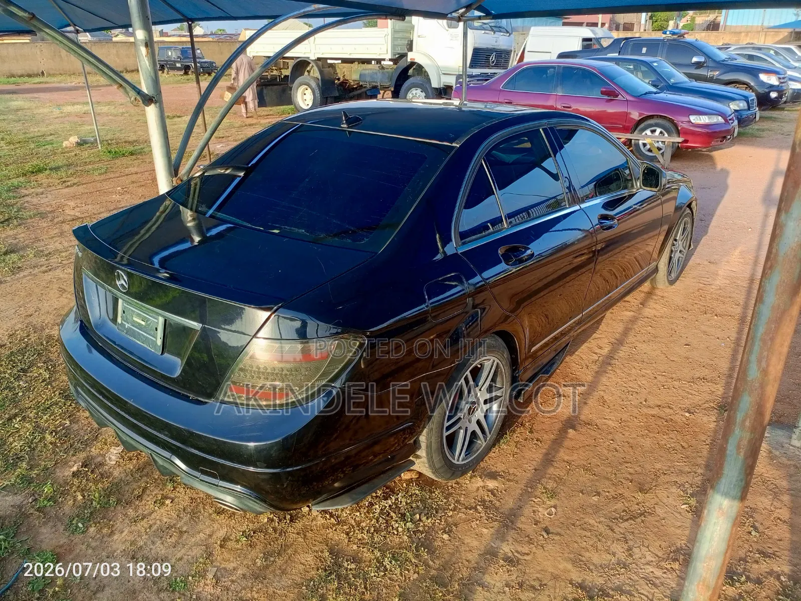 Mercedes-Benz C350 2008 Black