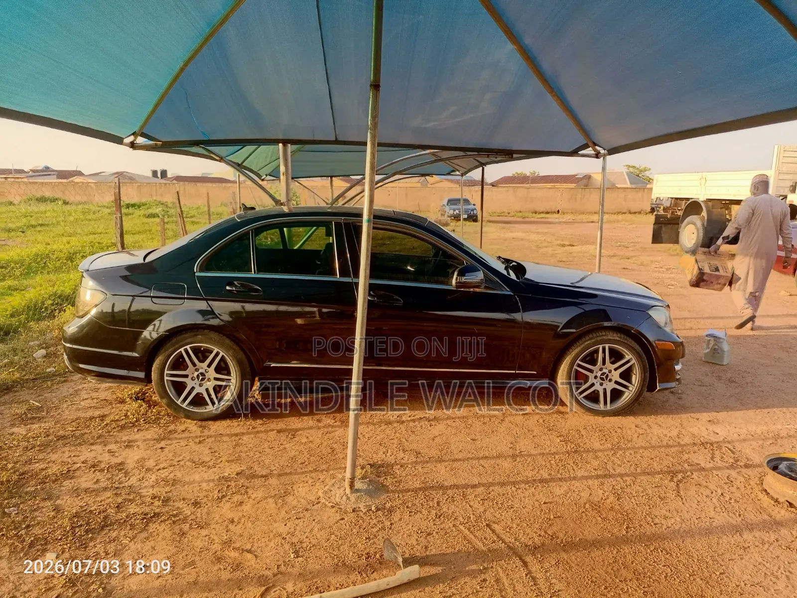 Mercedes-Benz C350 2008 Black