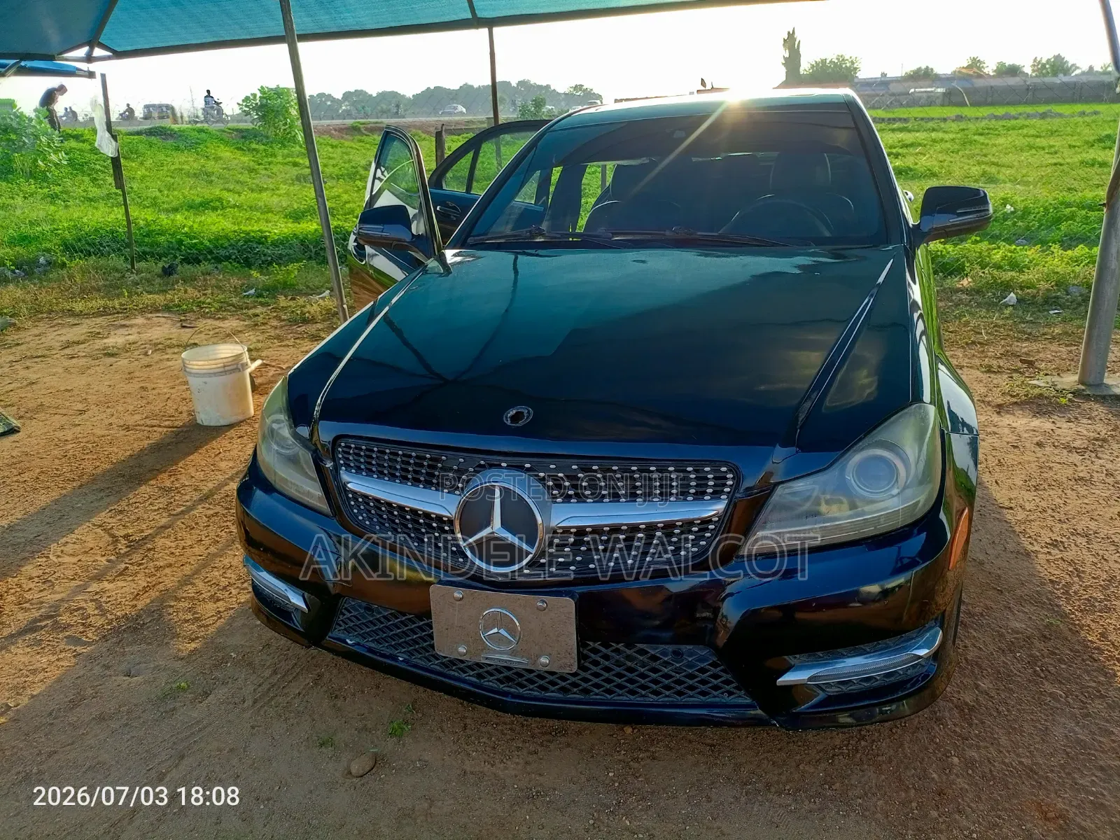 Mercedes-Benz C350 2008 Black